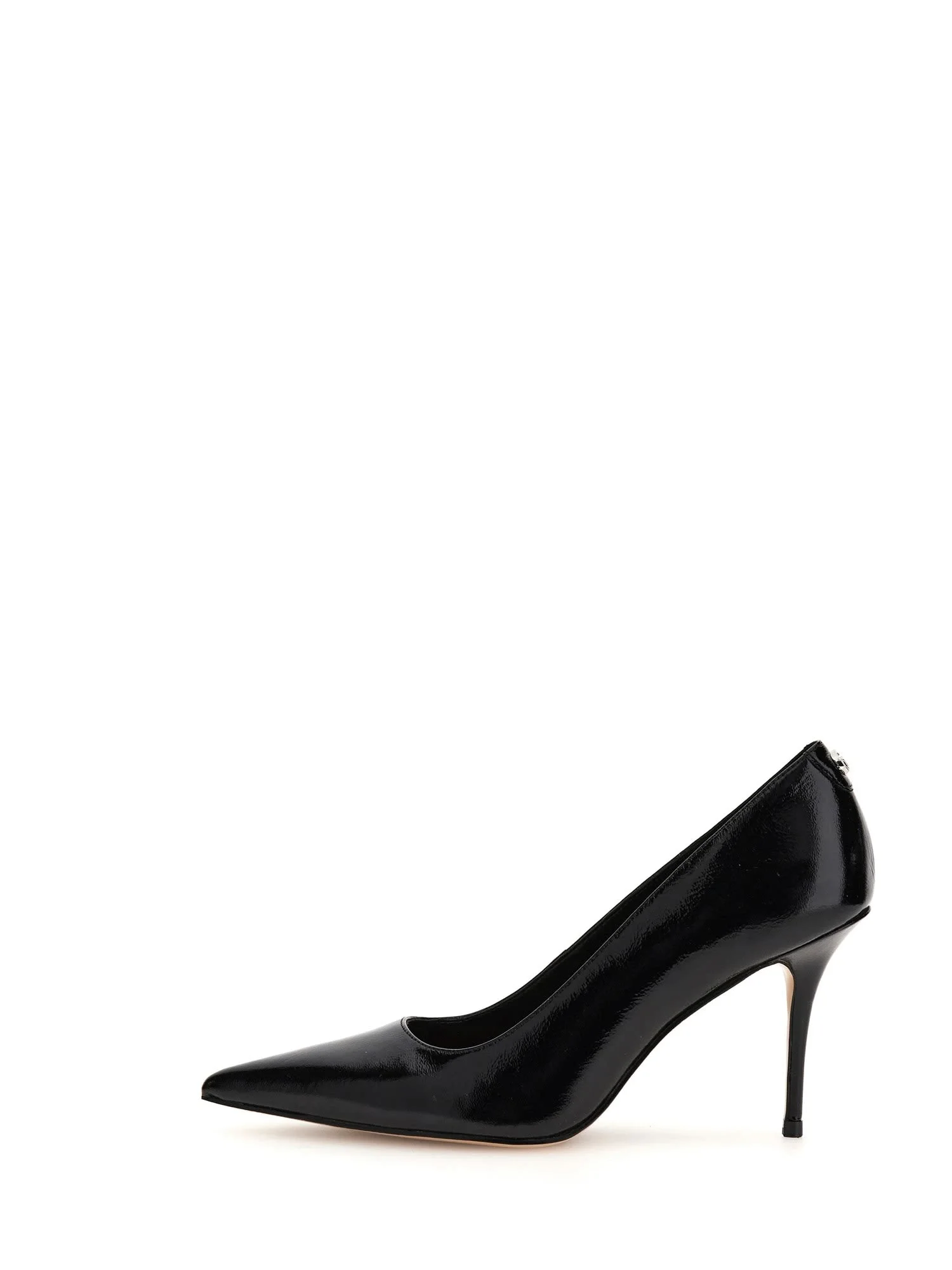Guess Prindy Kadın Siyah Deri Topuklu Ayakkabı FLFPRNLEP08-BLACK