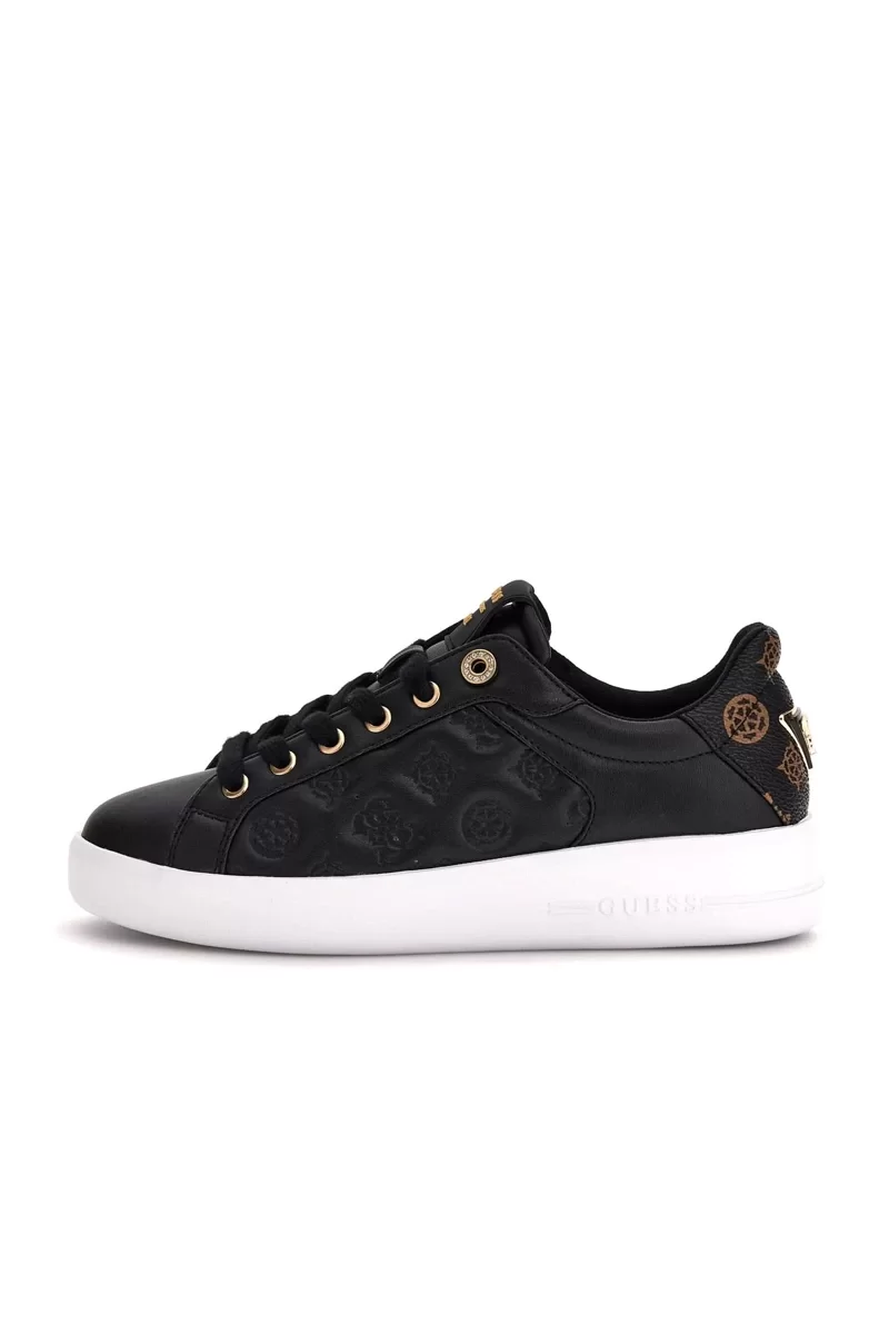 Guess RONII Kadın Siyah Sneaker FLJRONFAL12-BLKBR