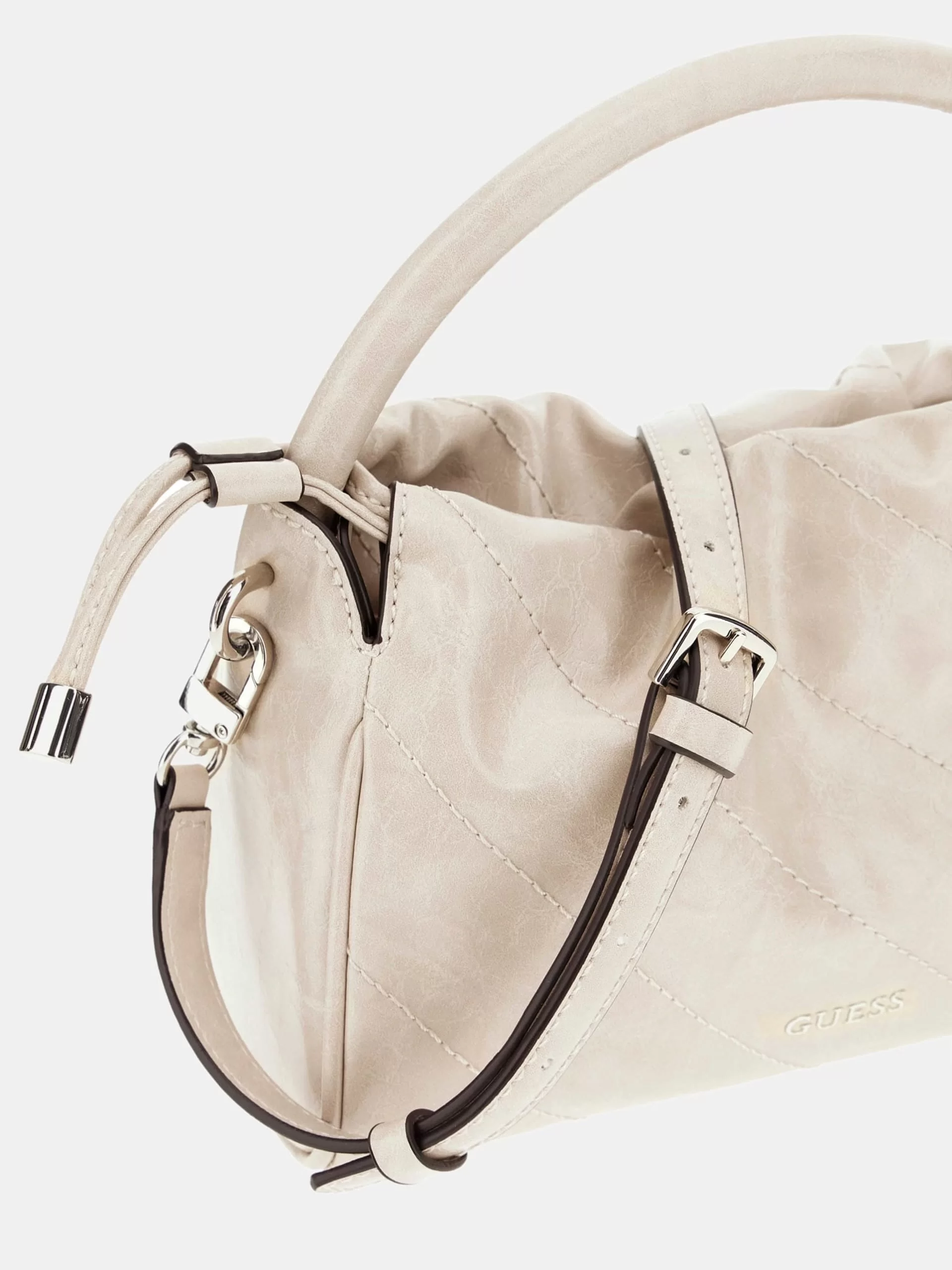 Guess Rosalba Kadın Krem Çapraz Askılı Çanta HWMY9659160-SIT