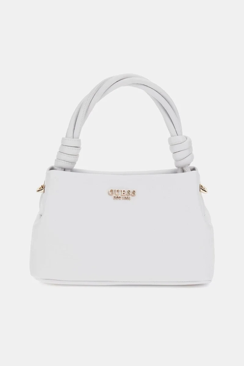 Guess SANSA TOP HANDLE CROSSBODY Kadın Beyaz El Çantası HWNG8476110-WHI
