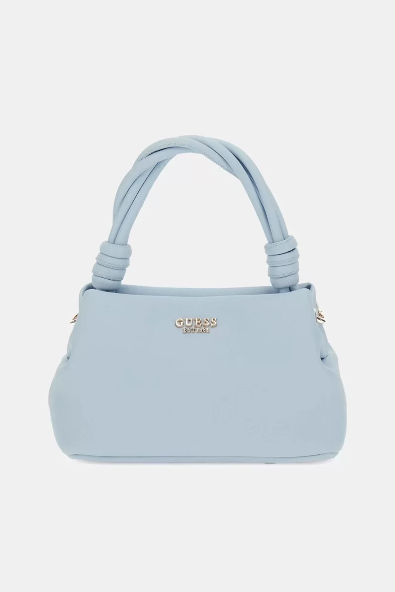Guess SANSA TOP HANDLE CROSSBODY Kadın Mavi El Çantası HWNG8476110-PWB