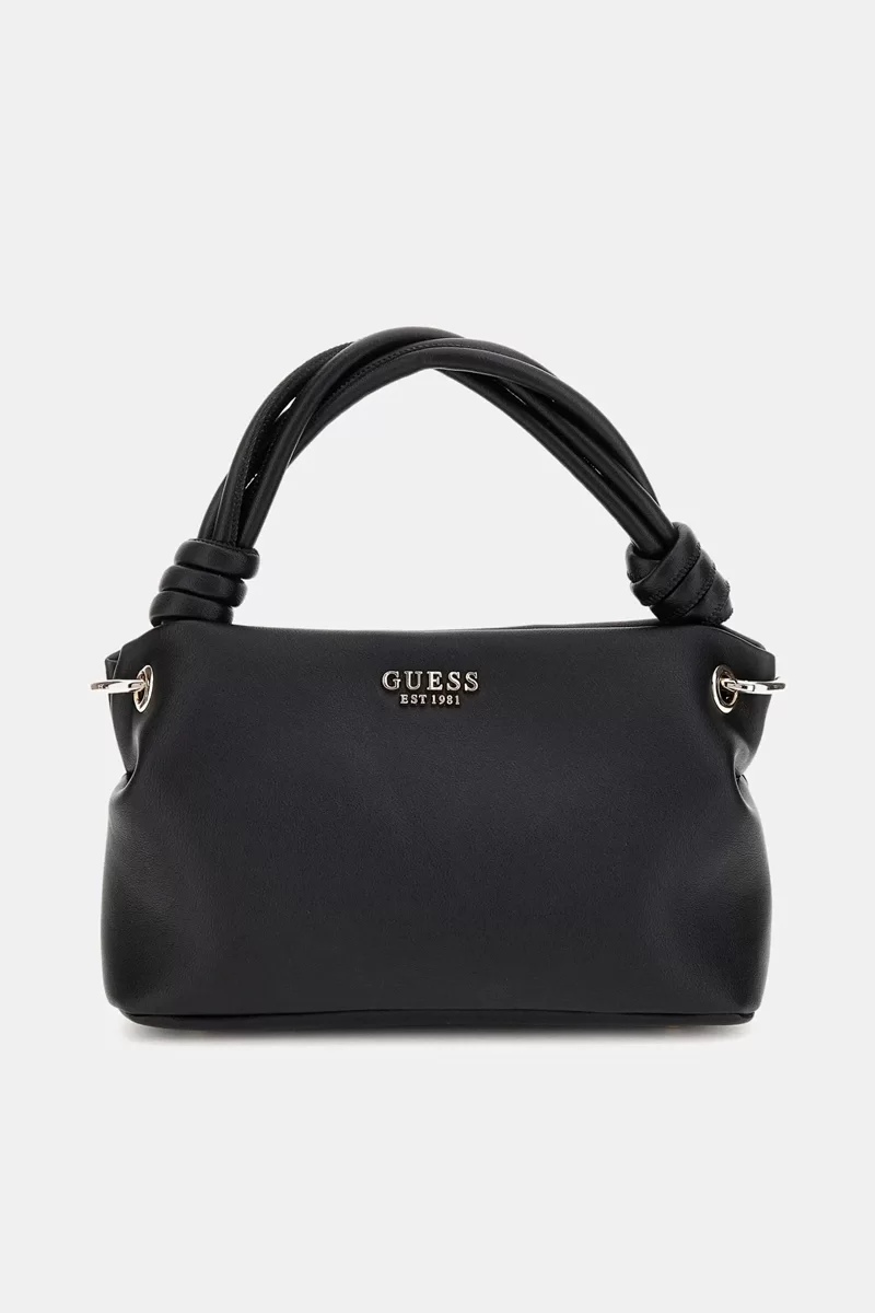 Guess SANSA TOP HANDLE CROSSBODY Kadın Siyah El Çantası HWNG8476110-BLA