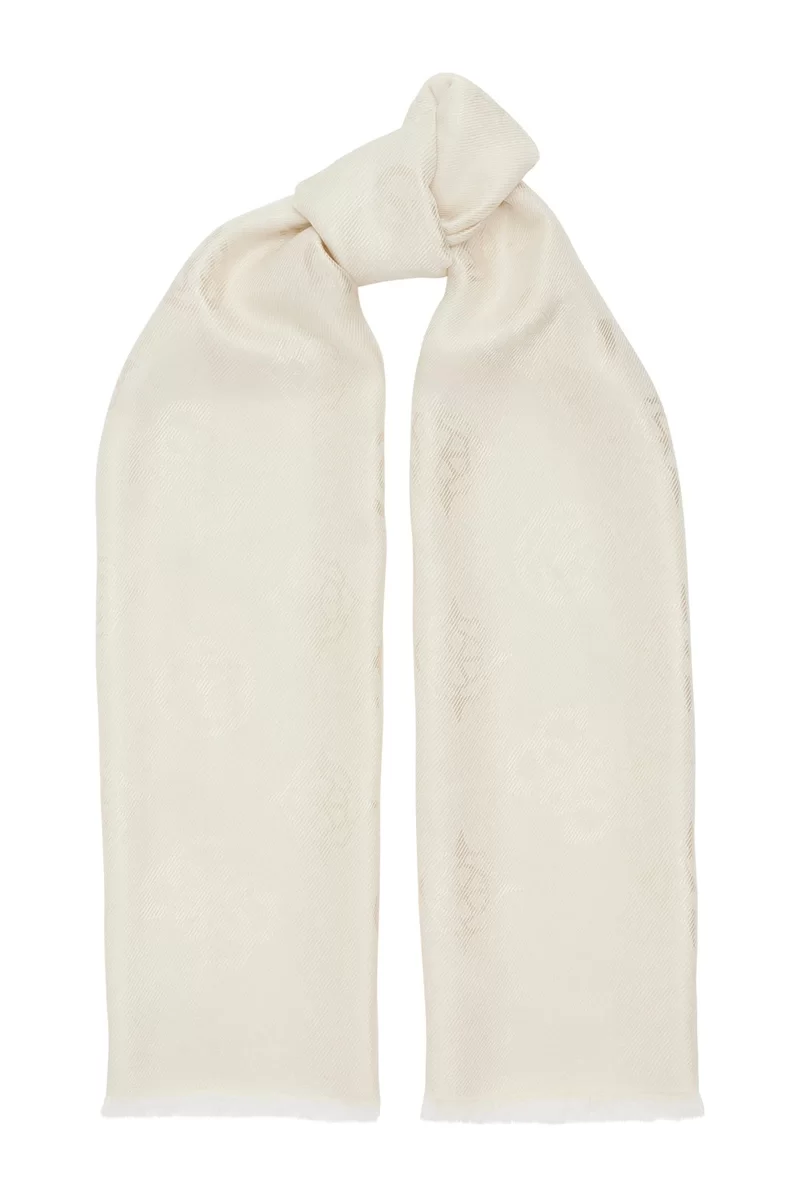 Guess SCARF 75X180 Kadın Beyaz Şal AW5250POL03-OFF