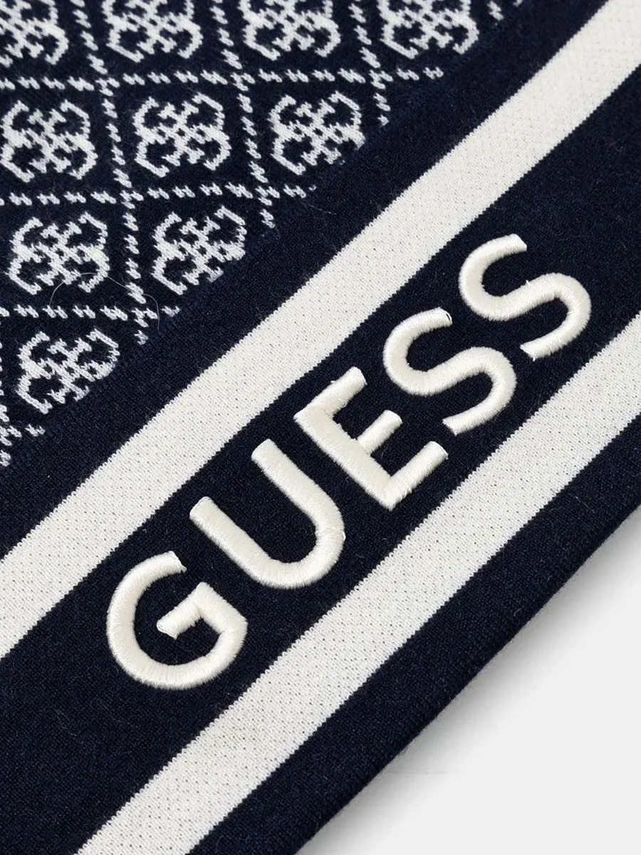 Guess Sevyn 4G Kadın Lacivert Yün Karışımlı Bere W4BZ21Z3JD2-FBDI