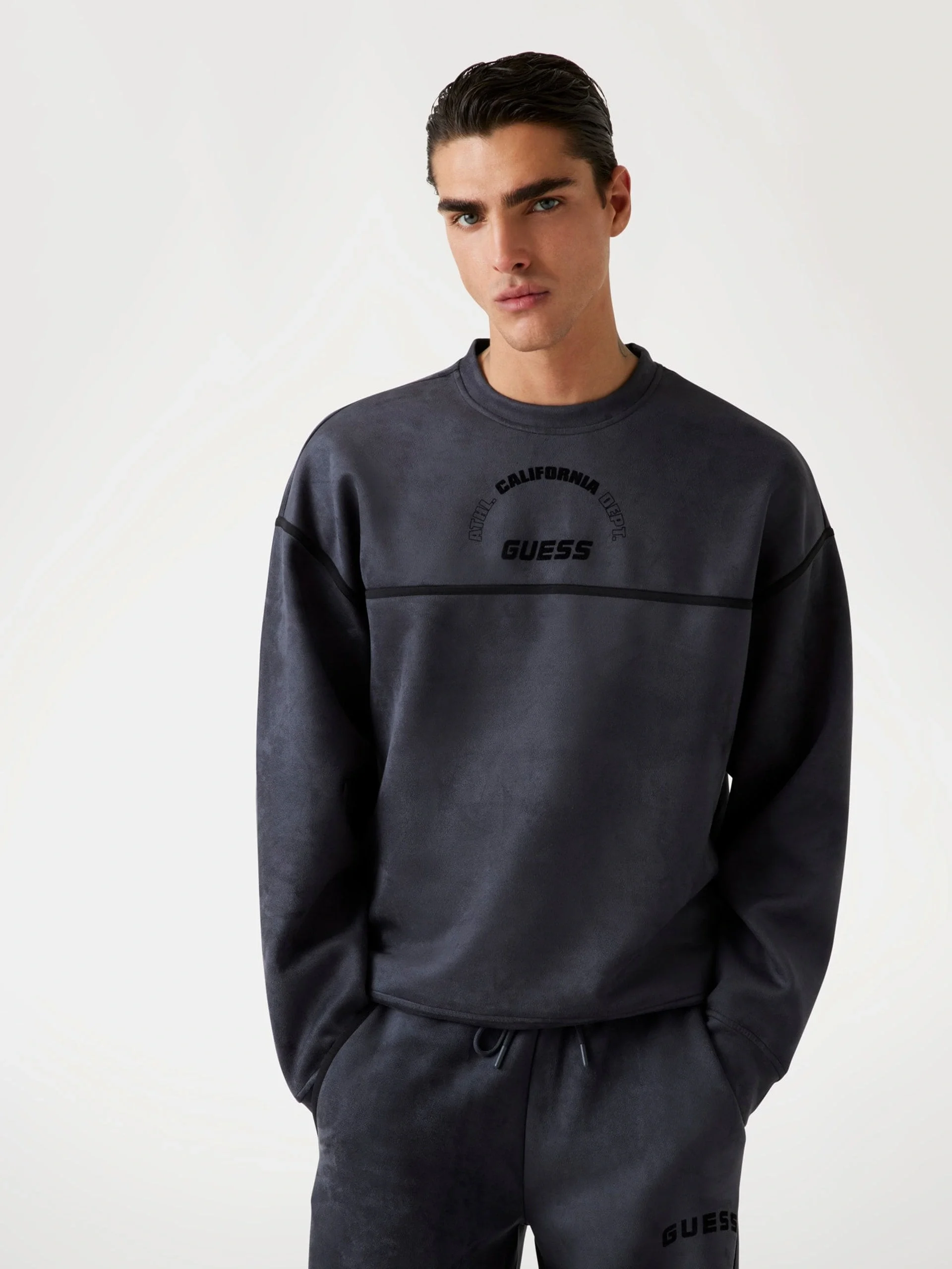 Guess Shiro Erkek Çok Renkli Aktif Scuba Sweatshirt Z5BQ06KCJY2-G969