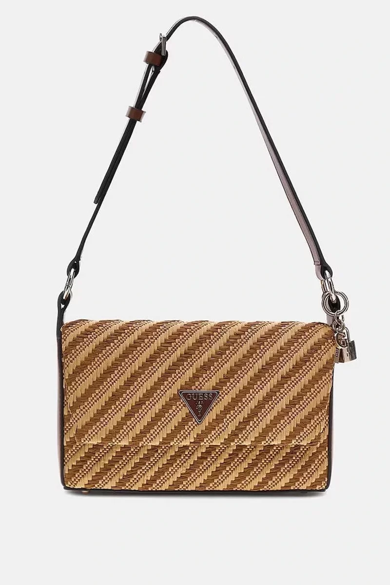 Guess SIMONA FLAP SHOULDER BAG Kadın Çok Renkli Omuz Çantası HWWG9210190-NTC