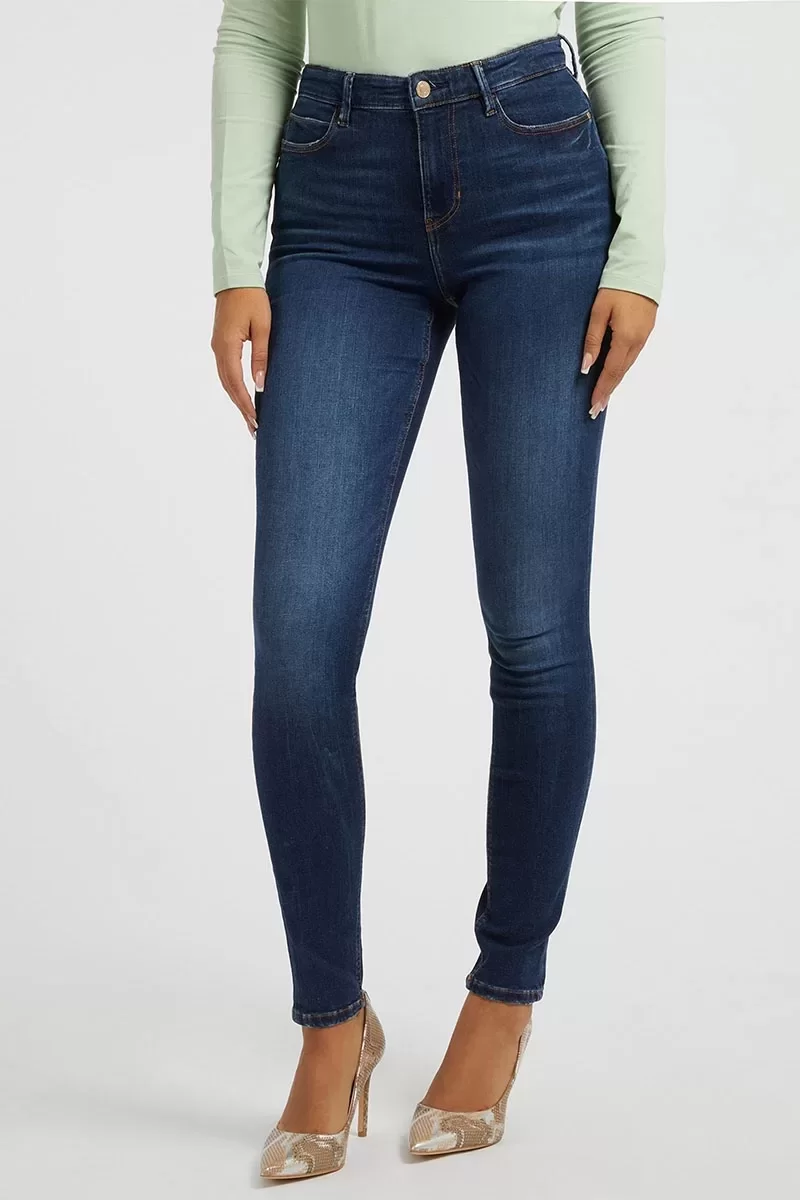 Guess 1981 SKINNY Kadın Lacivert Jeans W2YA46D4Q03-CDA1