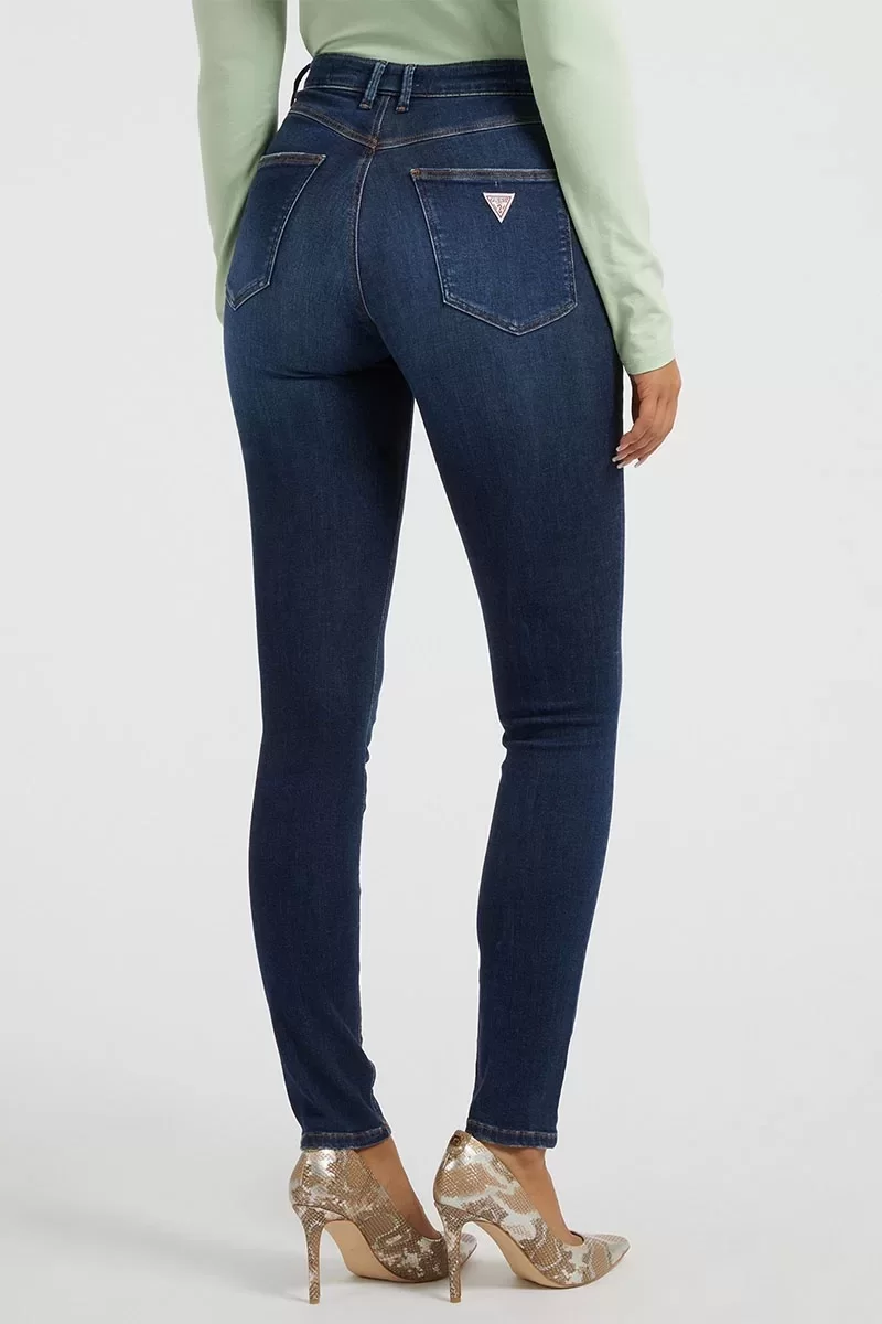 Guess 1981 SKINNY Kadın Lacivert Jeans W2YA46D4Q03-CDA1