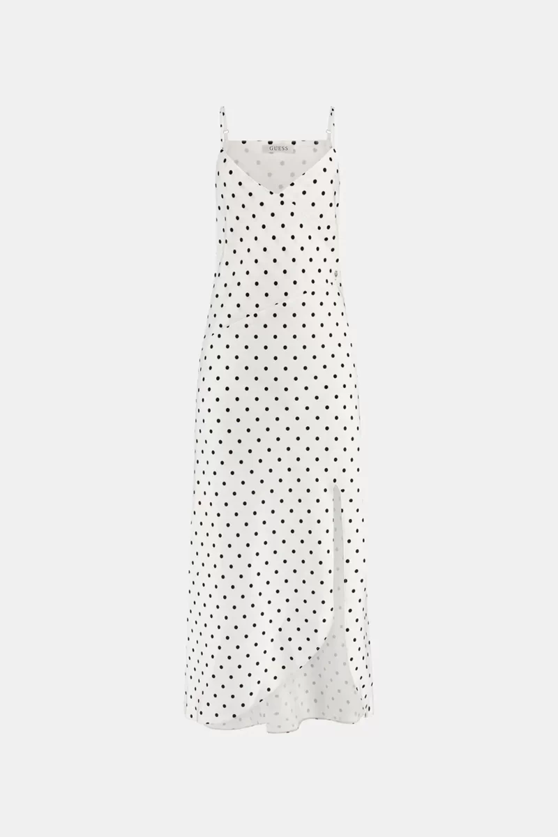 Guess SL CEMONA SLIP DRESS Kadın  Elbise W5PK2EWI380-FJAT