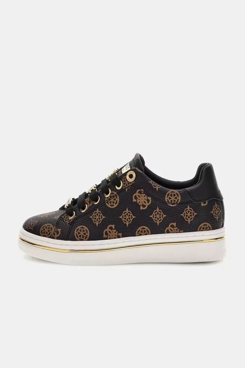 Guess Stasey Kadın Kahverengi Sneaker FLPSTAFAL12-BROCR