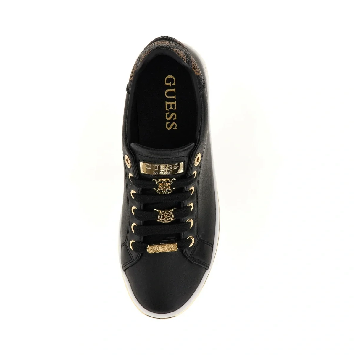 Guess Stasey Kadın Siyah Sneaker FLPSTAELE12-BLACK