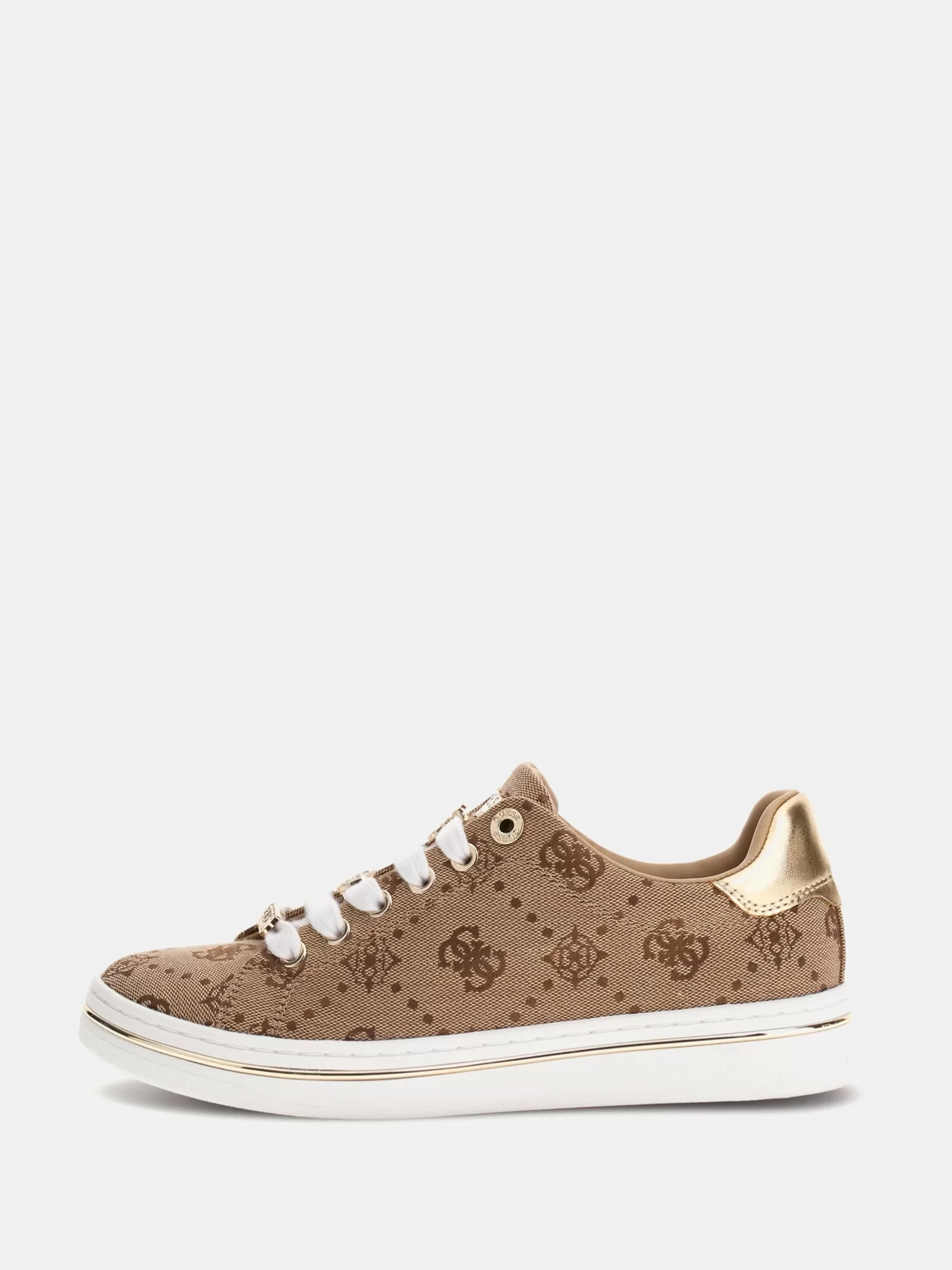 Guess Stasey2 Kadın Krem Sneaker FLTSS2FAL12-MILK