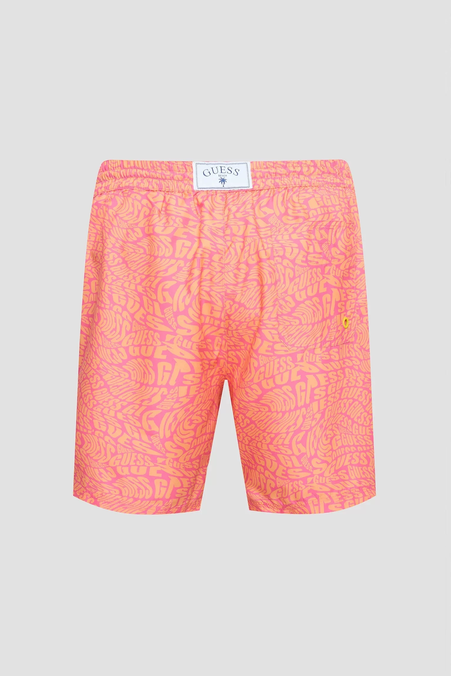 Guess SWIMTRUNK MEDIUM DISTORTED 100 Erkek Turuncu Mayo F5GT04WG2D2-P6ER