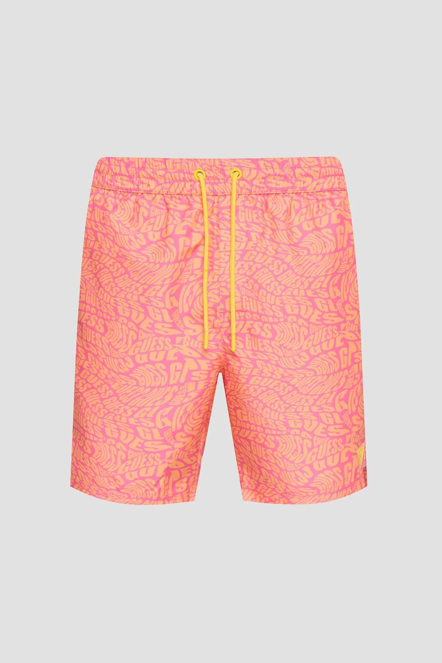 Guess SWIMTRUNK MEDIUM DISTORTED 100 Erkek Turuncu Mayo F5GT04WG2D2-P6ER