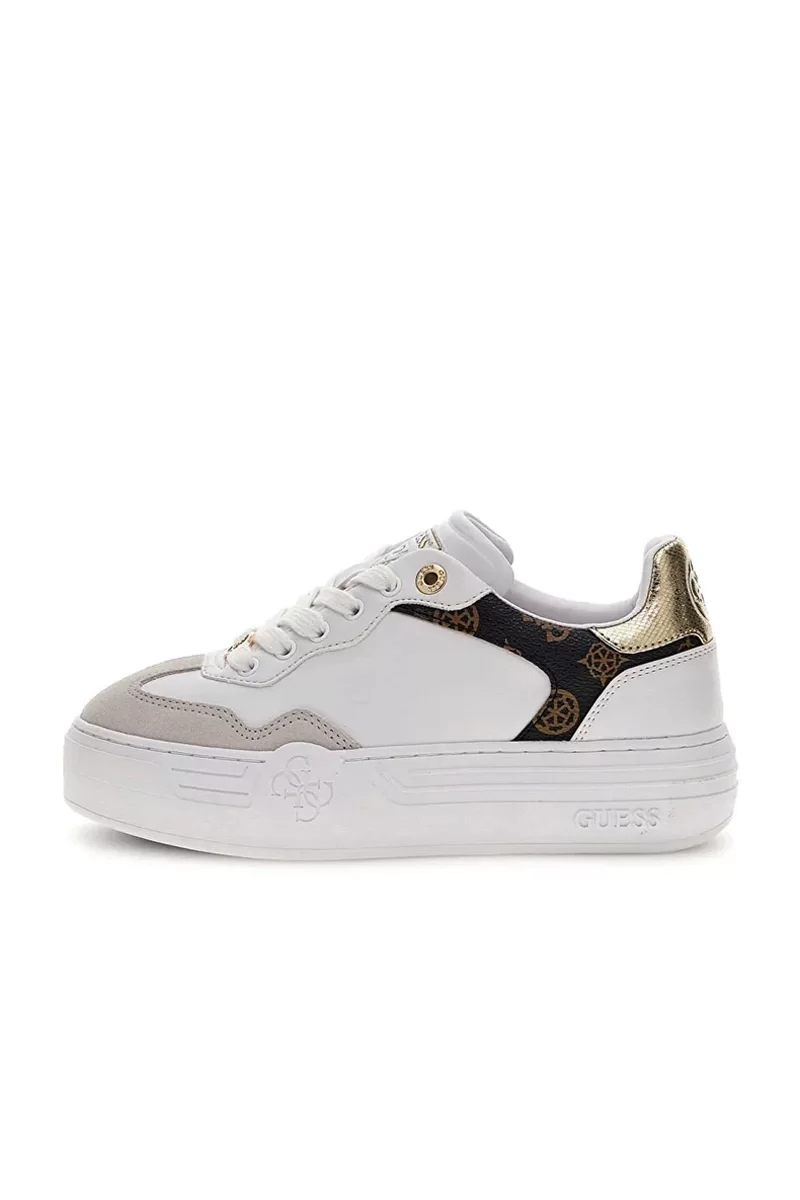 Guess SWOLE Kadın Beyaz Sneaker FLPSWOELE12-WHITE