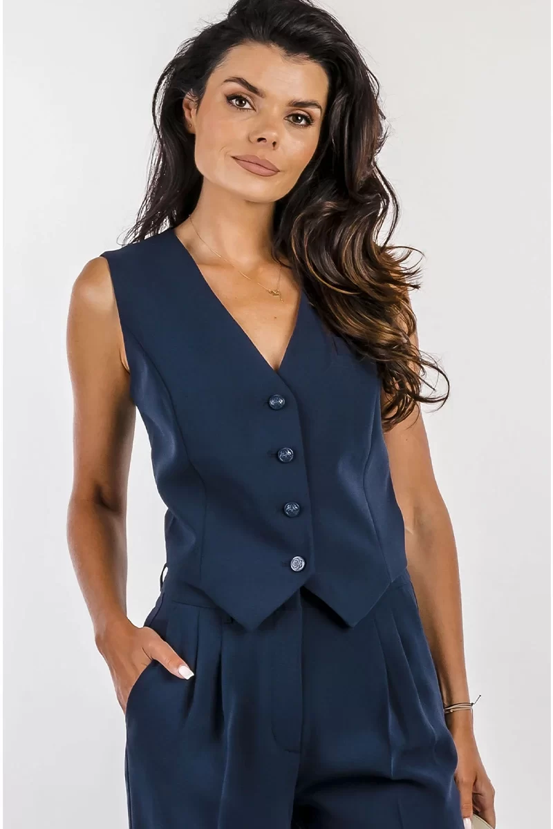 Guess Theoline Kadın Lacivert Bluz W5YH55WGHC2-G7P1