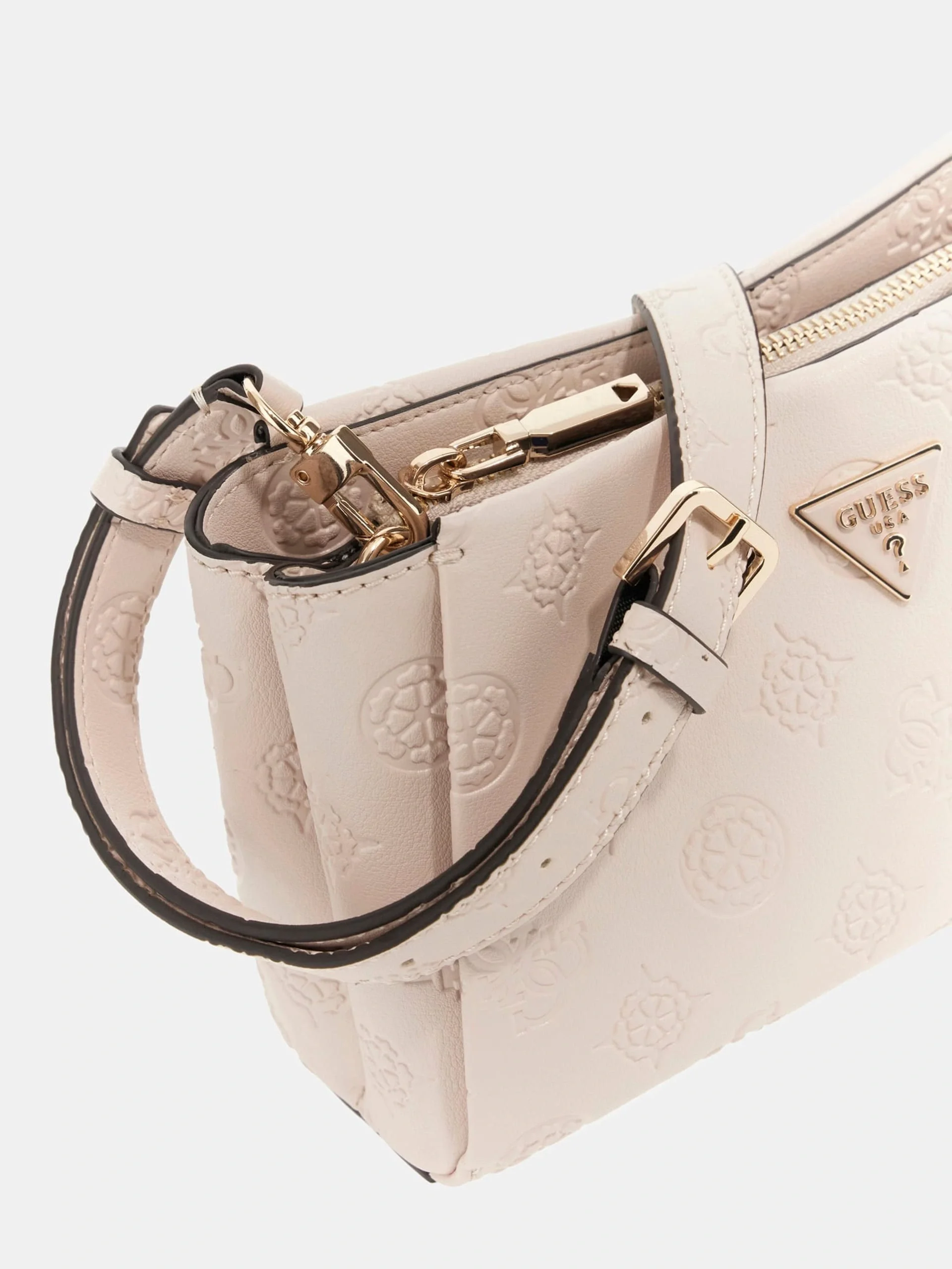Guess Tisha Kadın Ekru Çapraz Askılı Çanta HWPD7764120-STL