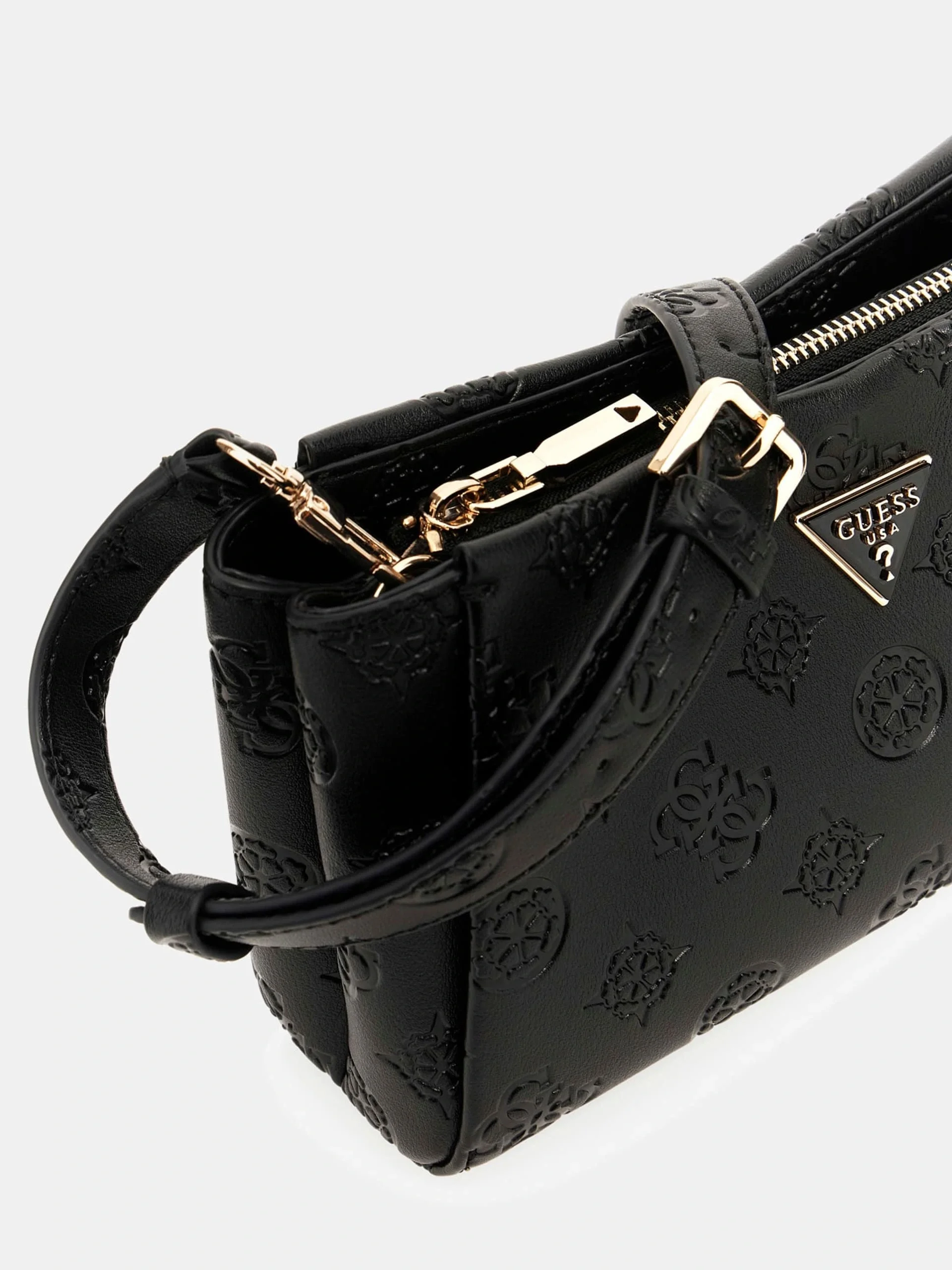 Guess Tisha Kadın Siyah Çapraz Askılı Çanta HWPD7764120-BLO