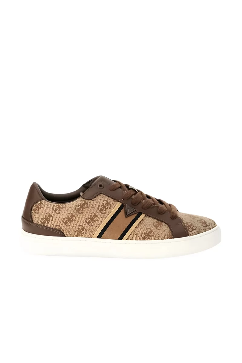 Guess Todı Iı Erkek Bej/Kahverengi Sneaker FMPTIIFAB12-BEIBR