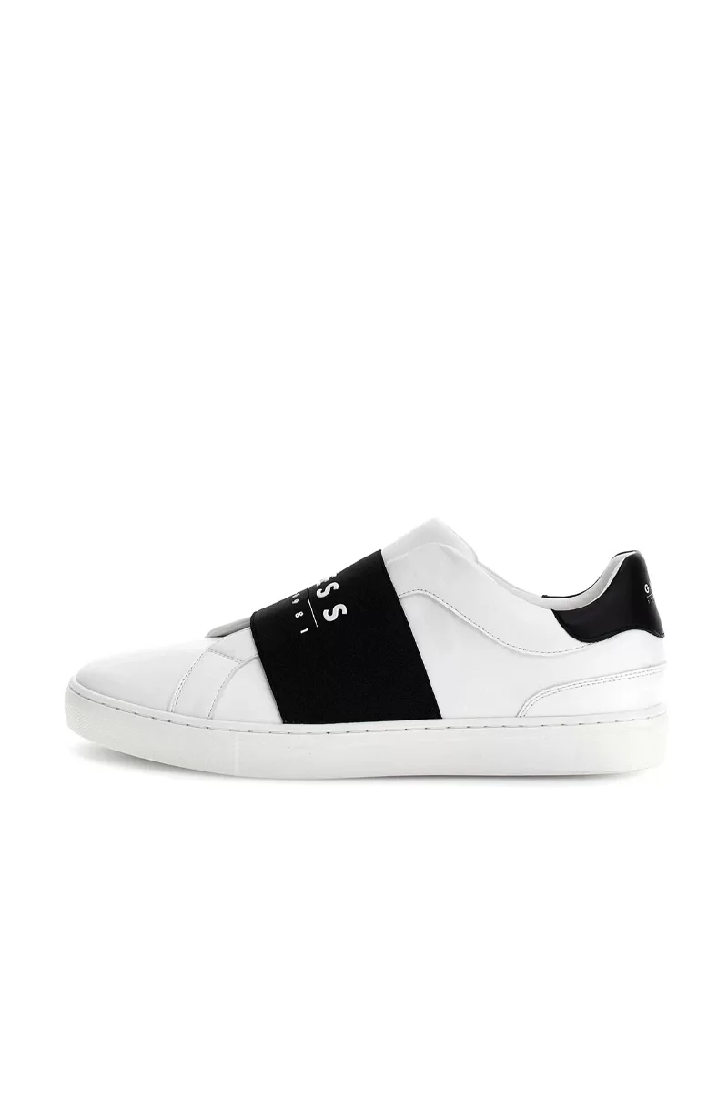 Guess TOSLI Erkek Siyah/Beyaz Sneaker FMJTOSELE12-WHBLA