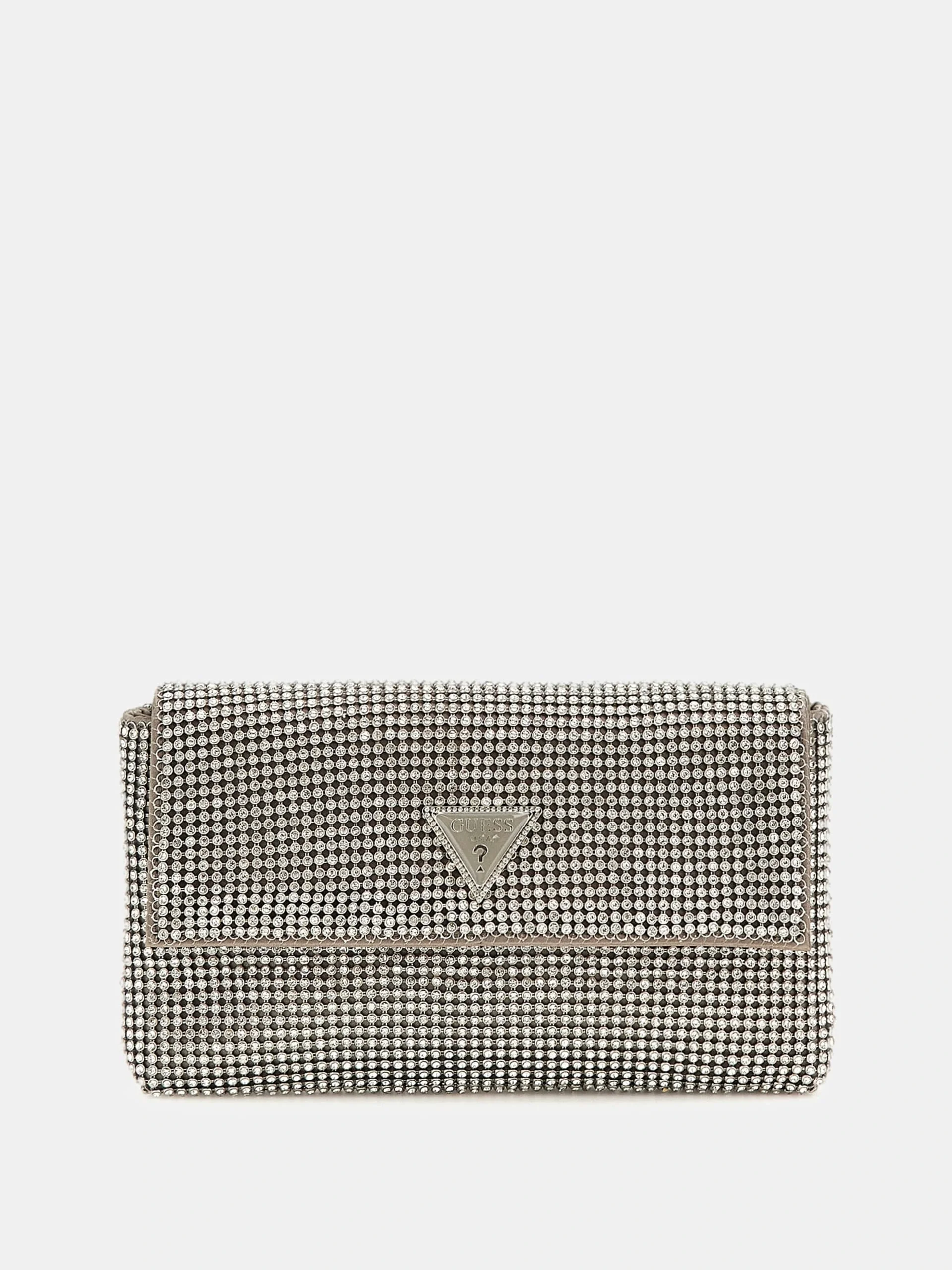 Guess Twiller Kadın Gri Clutch HWRY9350700-SIL