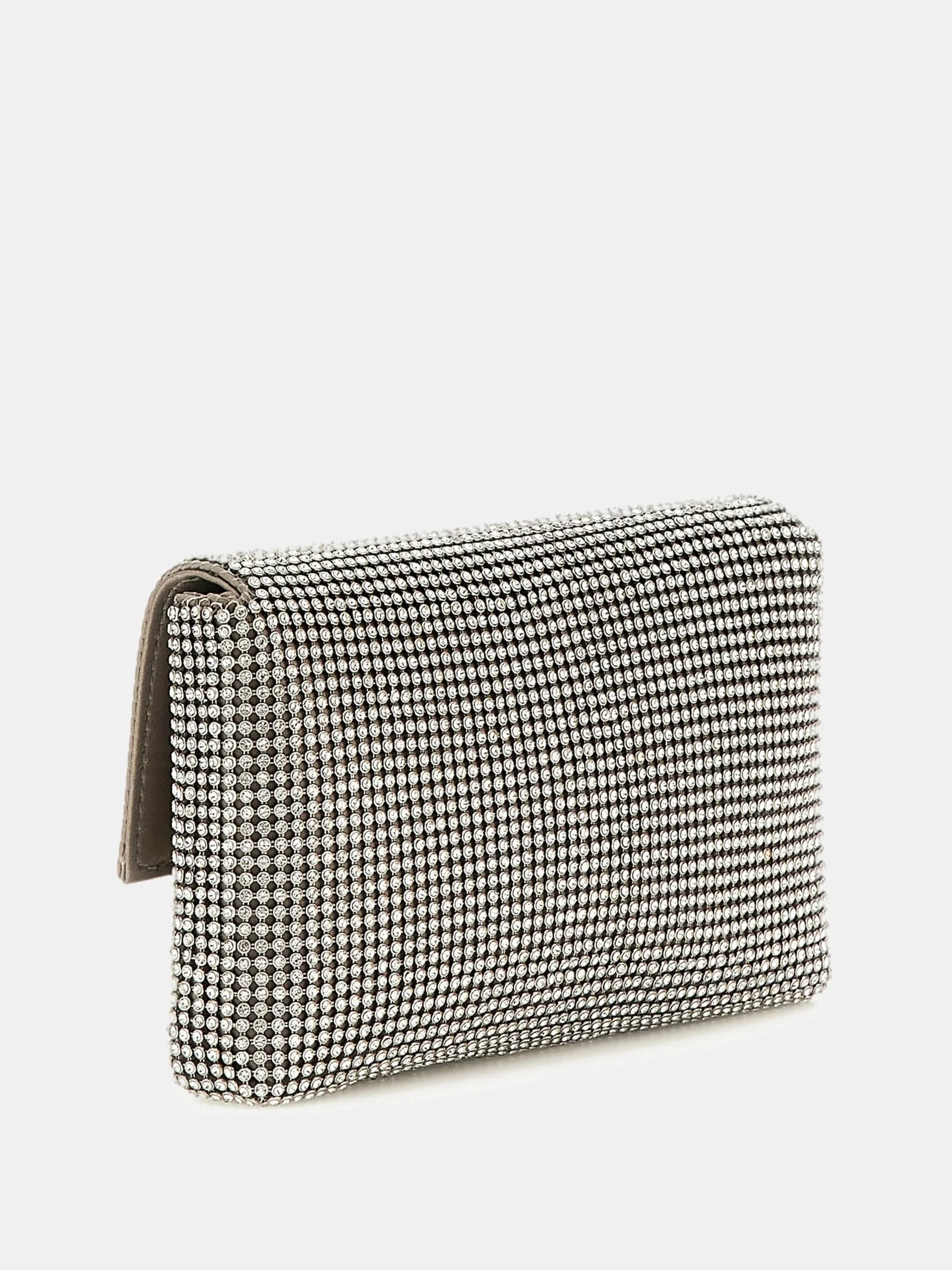 Guess Twiller Kadın Gri Clutch HWRY9350700-SIL