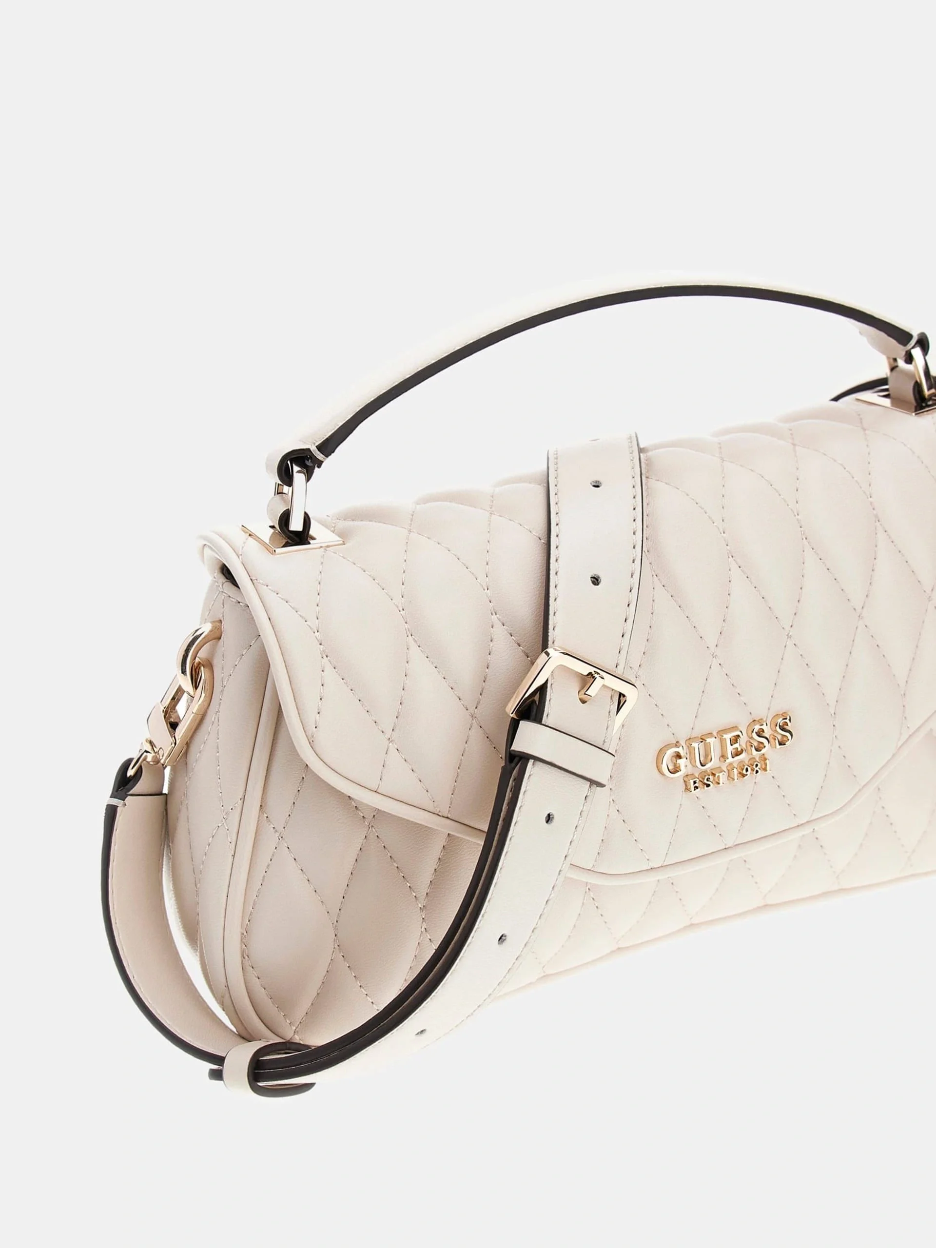 Guess Valla Kadın Ekru Omuz Çantası HWQG8122200-BON