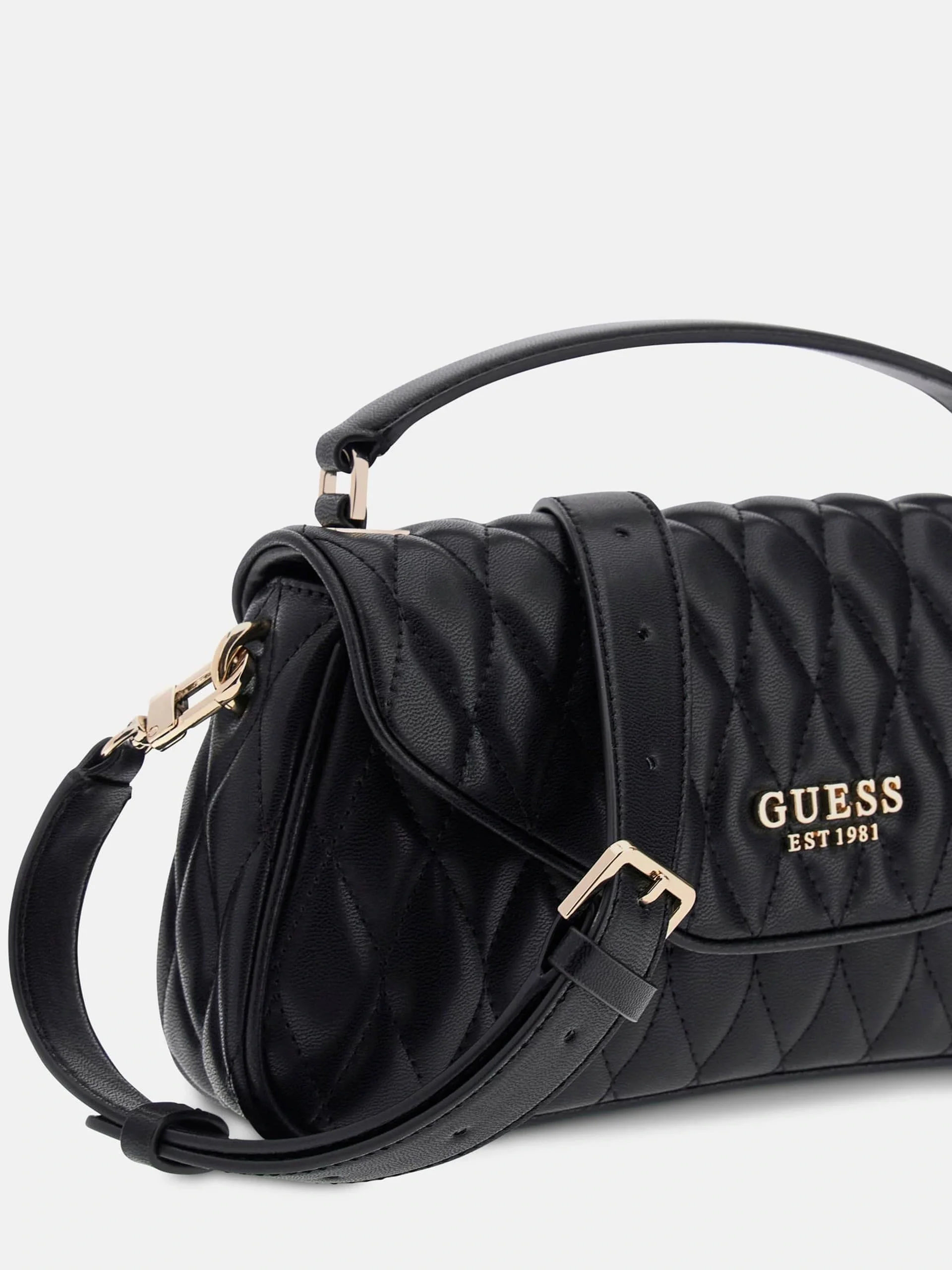 Guess Valla Kadın Siyah Omuz Çantası HWQG8122200-BLA