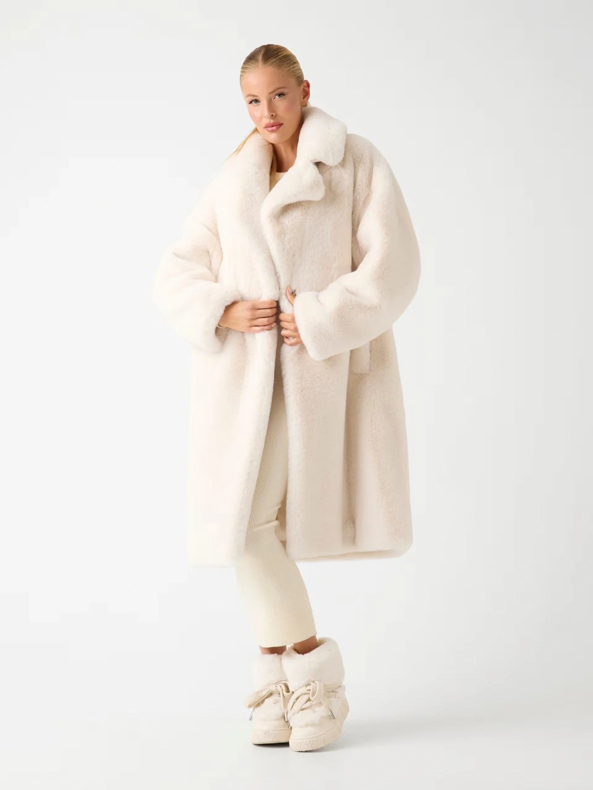 Guess Vanna Kadın Beyaz Kürk W5BL95WJ110-F0D9