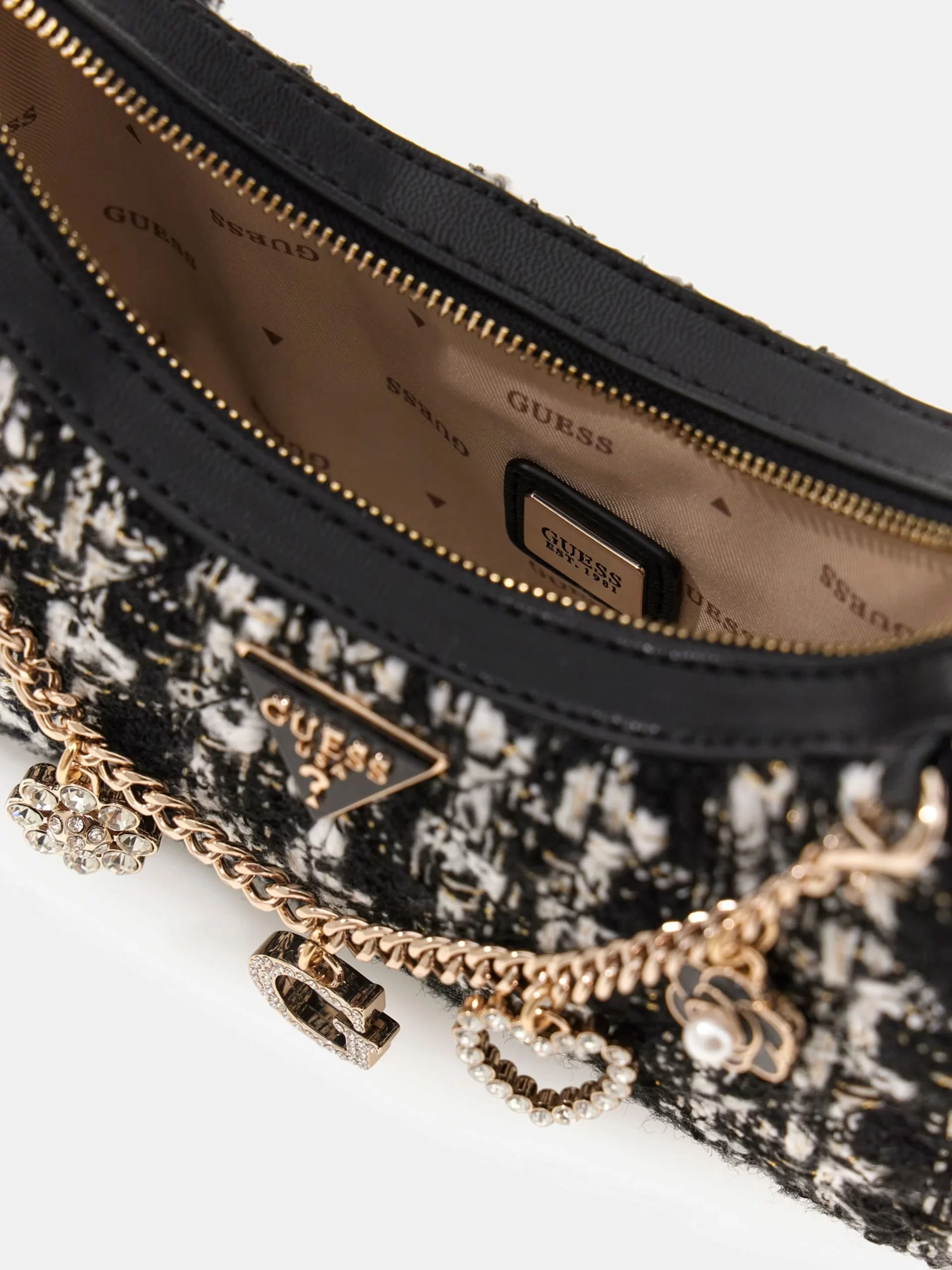 Guess Virtual Kadın Siyah El Çantası HWTB8679180-BML