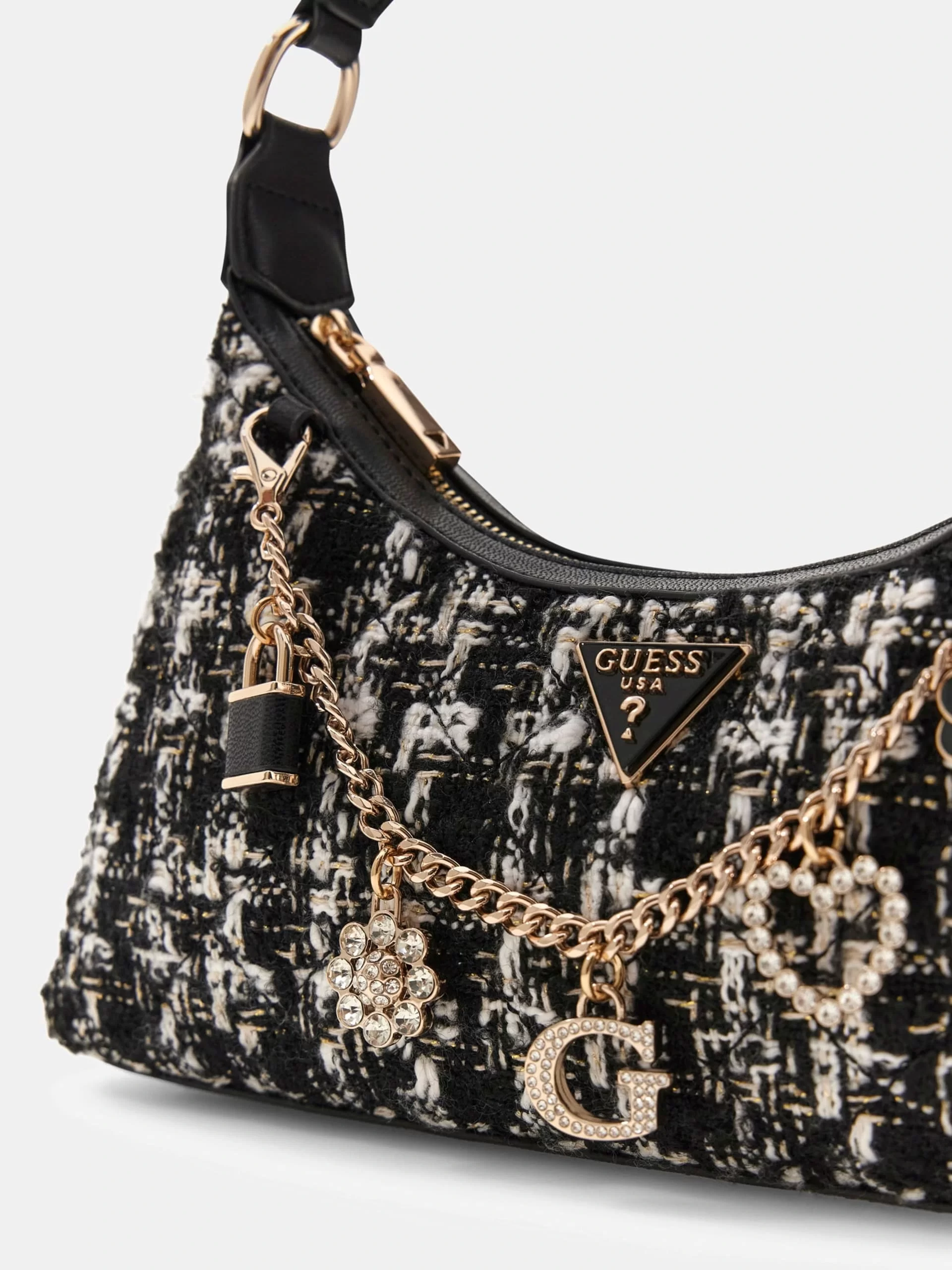 Guess Virtual Kadın Siyah El Çantası HWTB8679180-BML