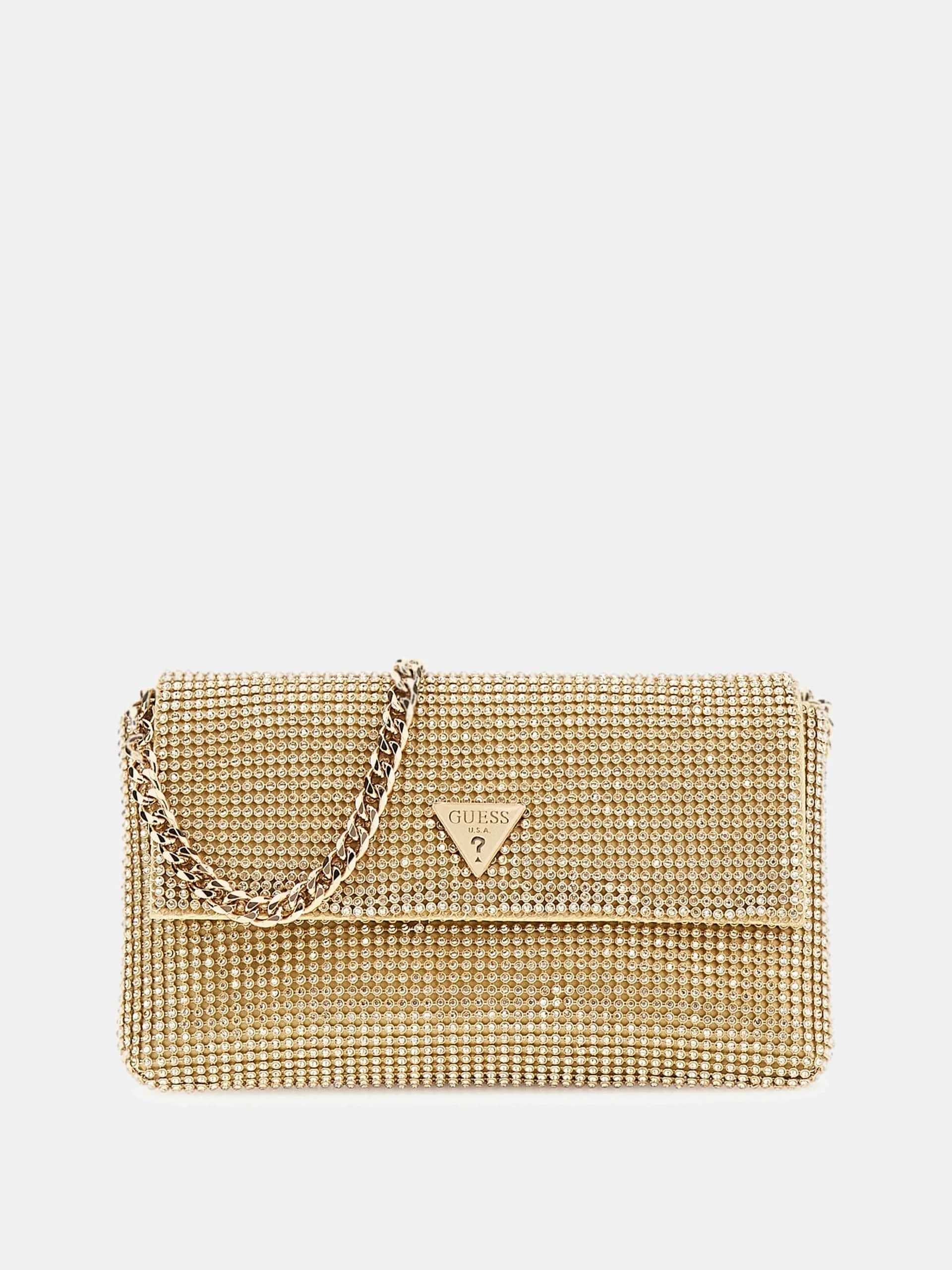 Guess Zalina Kadın Altın Clutch HWRP9350700-GOL