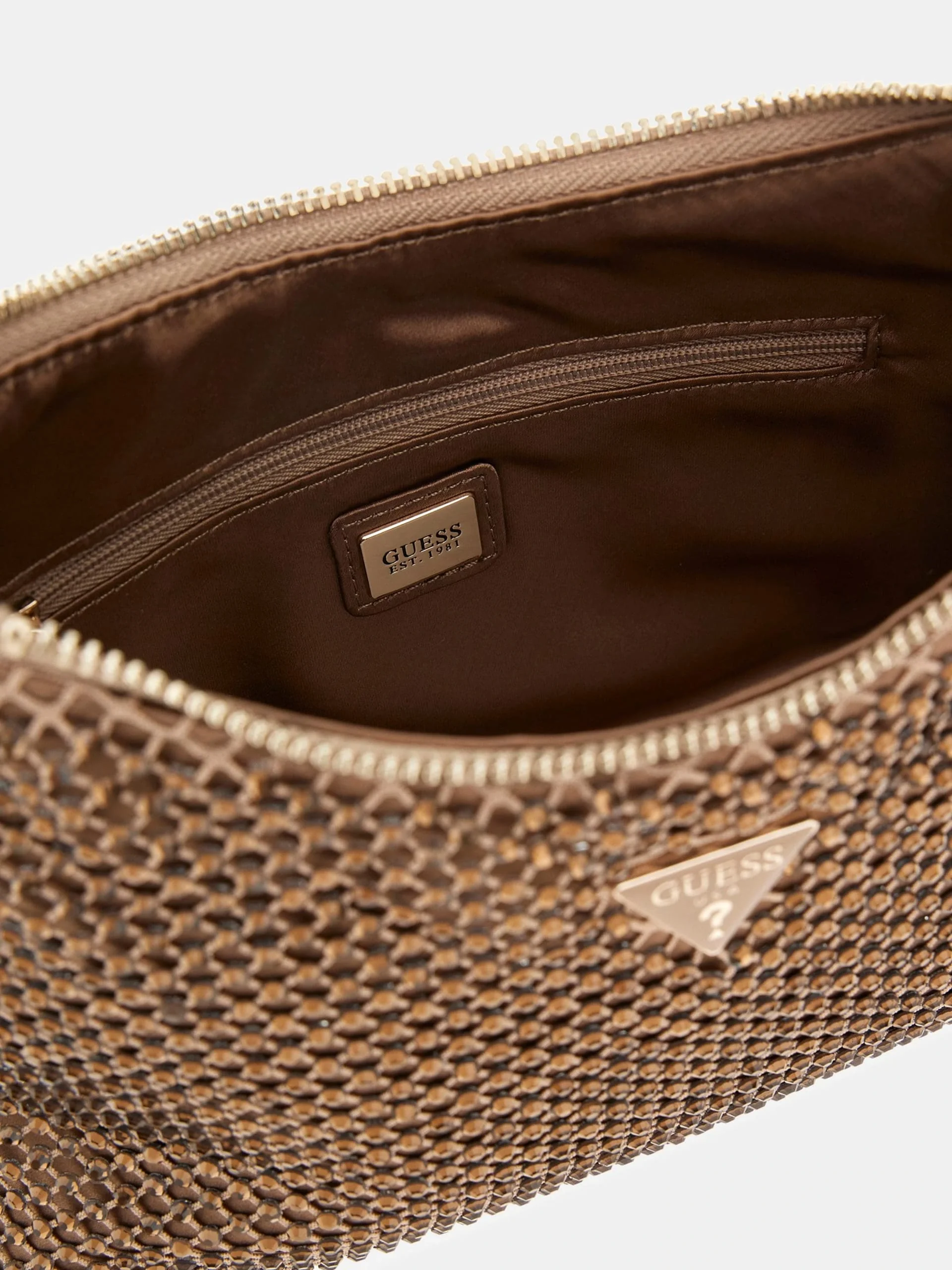 Guess Zalina Kadın Bronz El Çantası HWCE9350170-BRZ