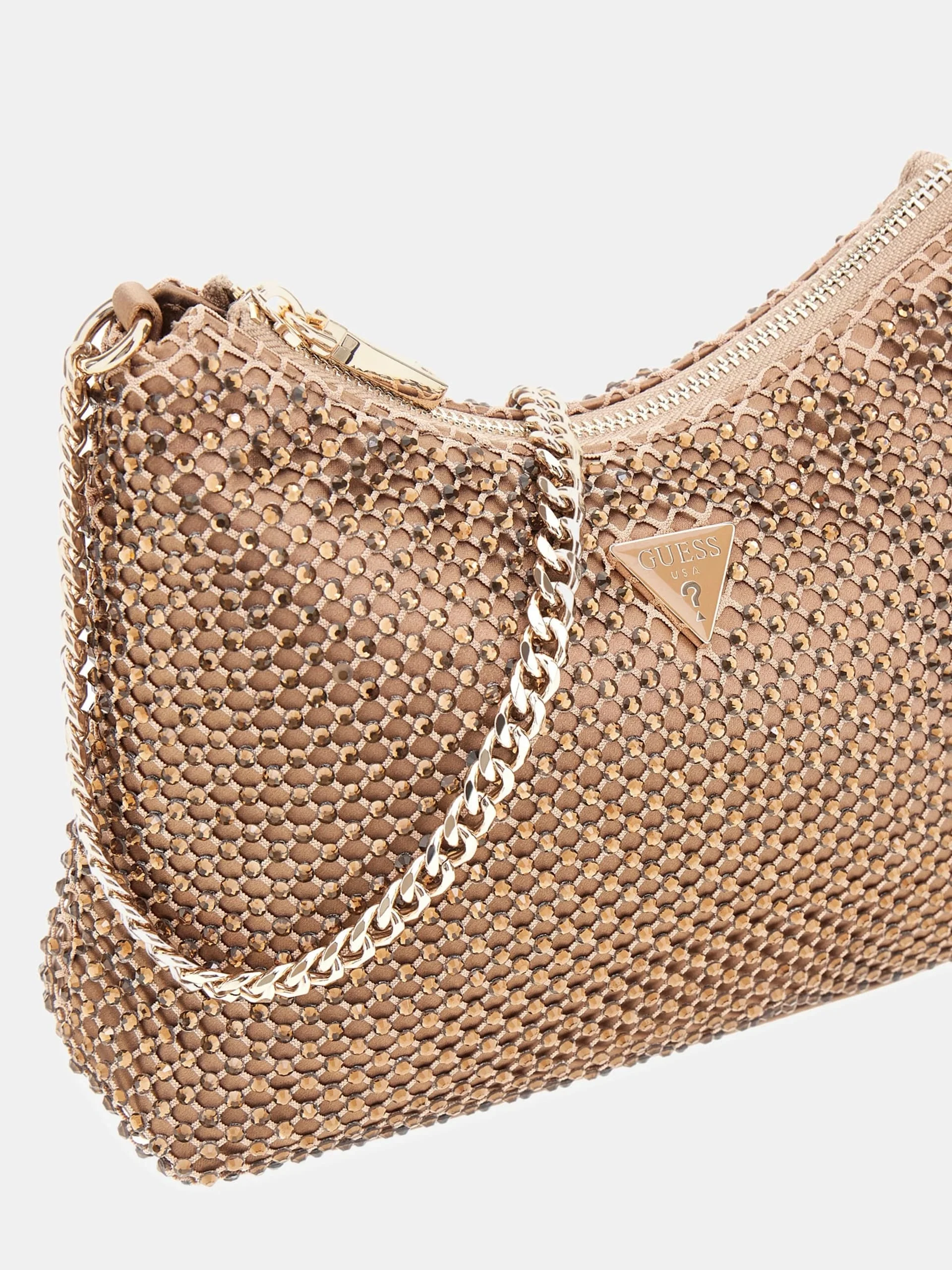 Guess Zalina Kadın Bronz El Çantası HWCE9350170-BRZ