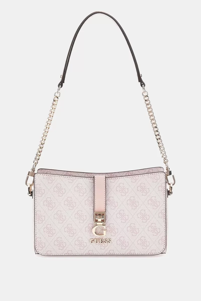 Guess ZAMIRA TOP ZIP SHOULDER BAG Kadın Pembe Omuz Çantası HWSG9629180-OCL