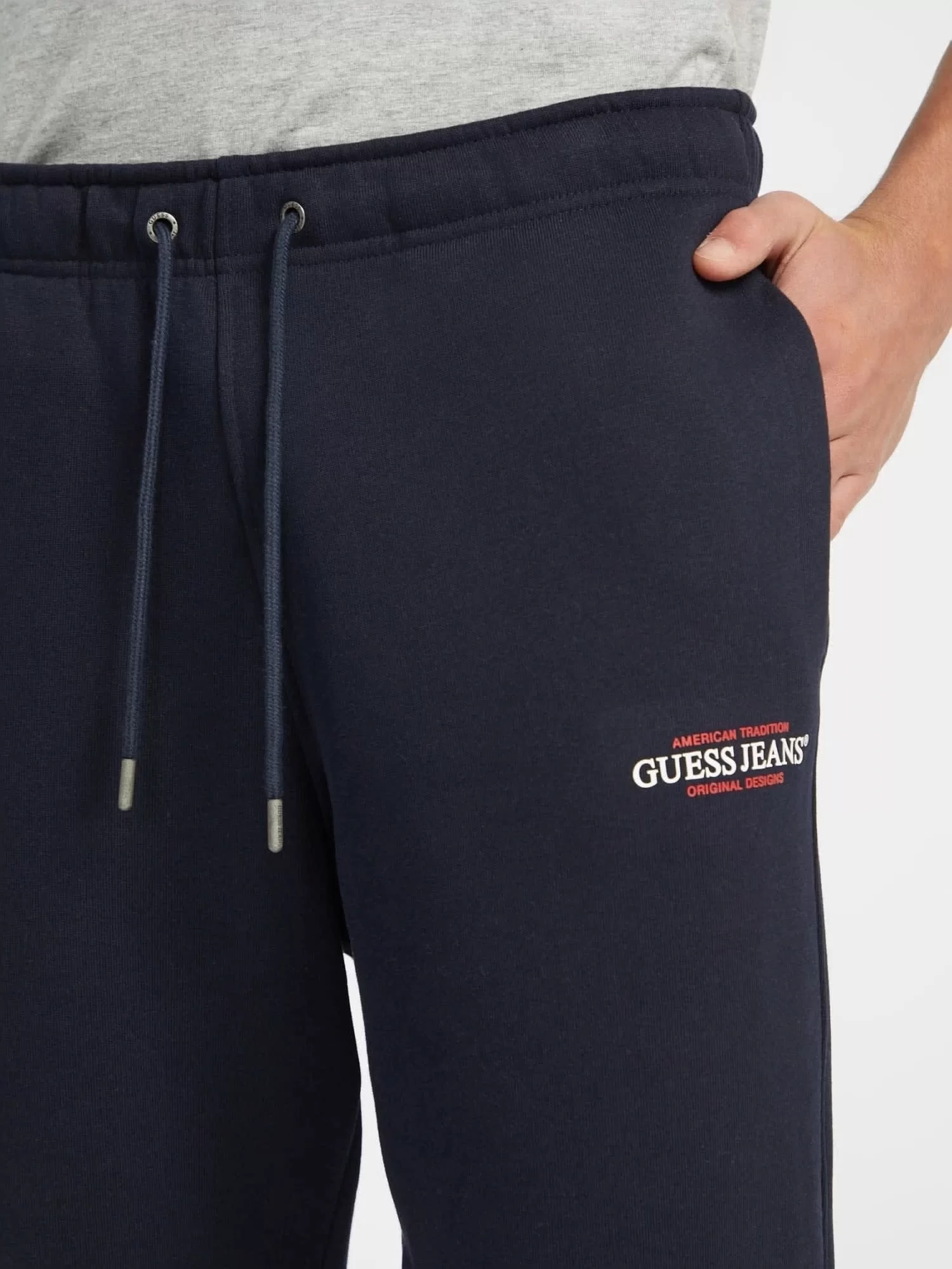 Guess Jeans GJ AMERICAN TRADITION JOGGER Erkek Lacivert Eşofman Altı M4YB18K9V31-A71W