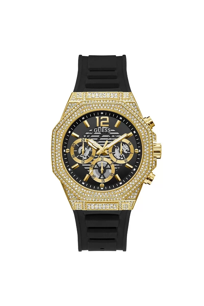 Guess Erkek Siyah Kol Saati GUGW0518G2