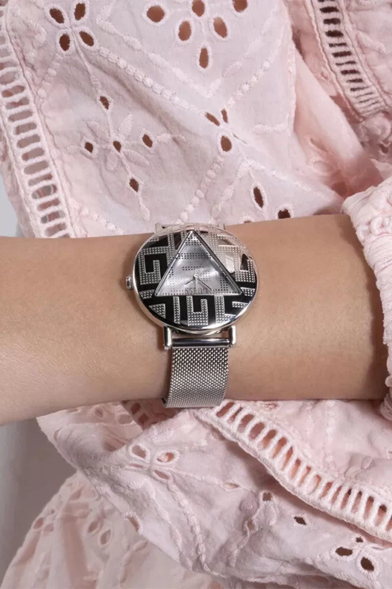 Guess Kadin Metalik Gri Kol Saati GUGW0527L1