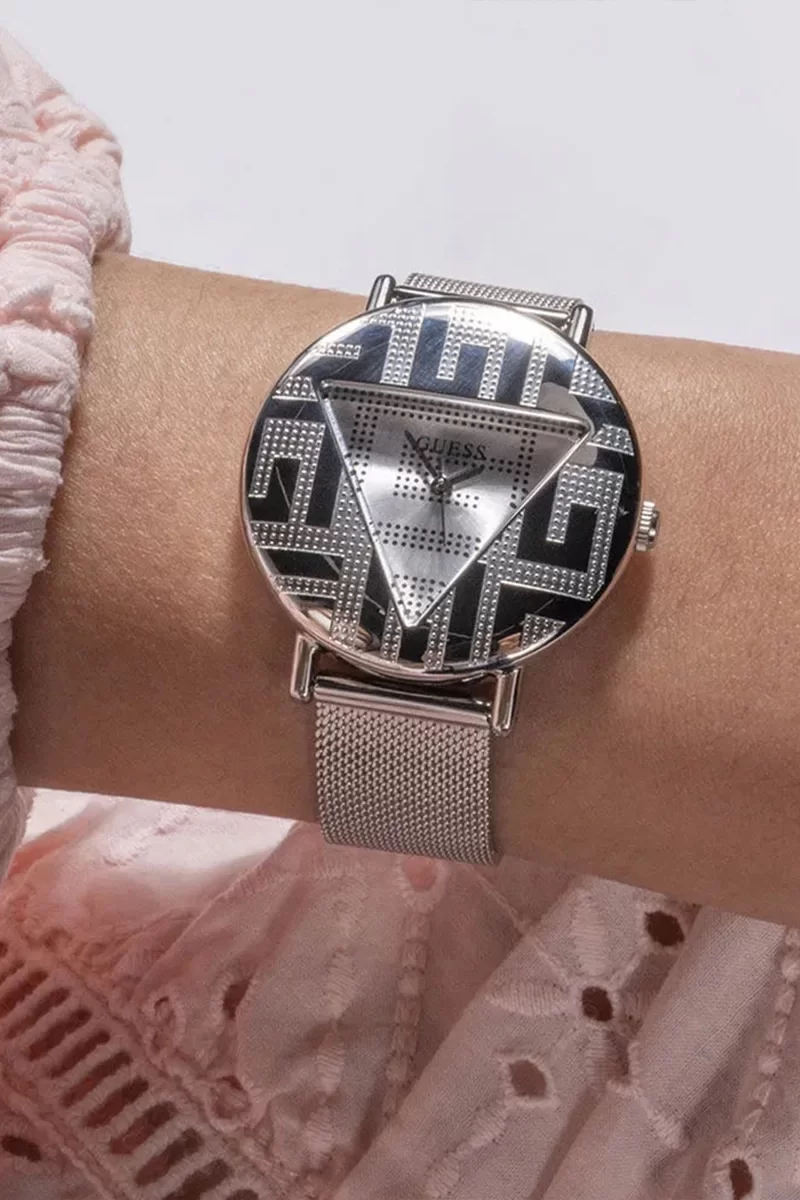 Guess Kadin Metalik Gri Kol Saati GUGW0527L1