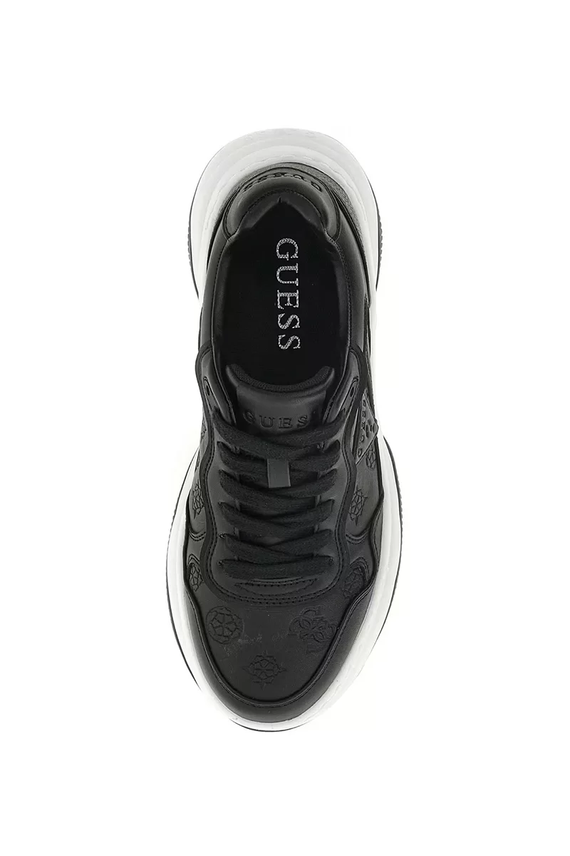 Guess HAPYY Kadın Siyah Sneaker FLPHAPFAL12-BLACK