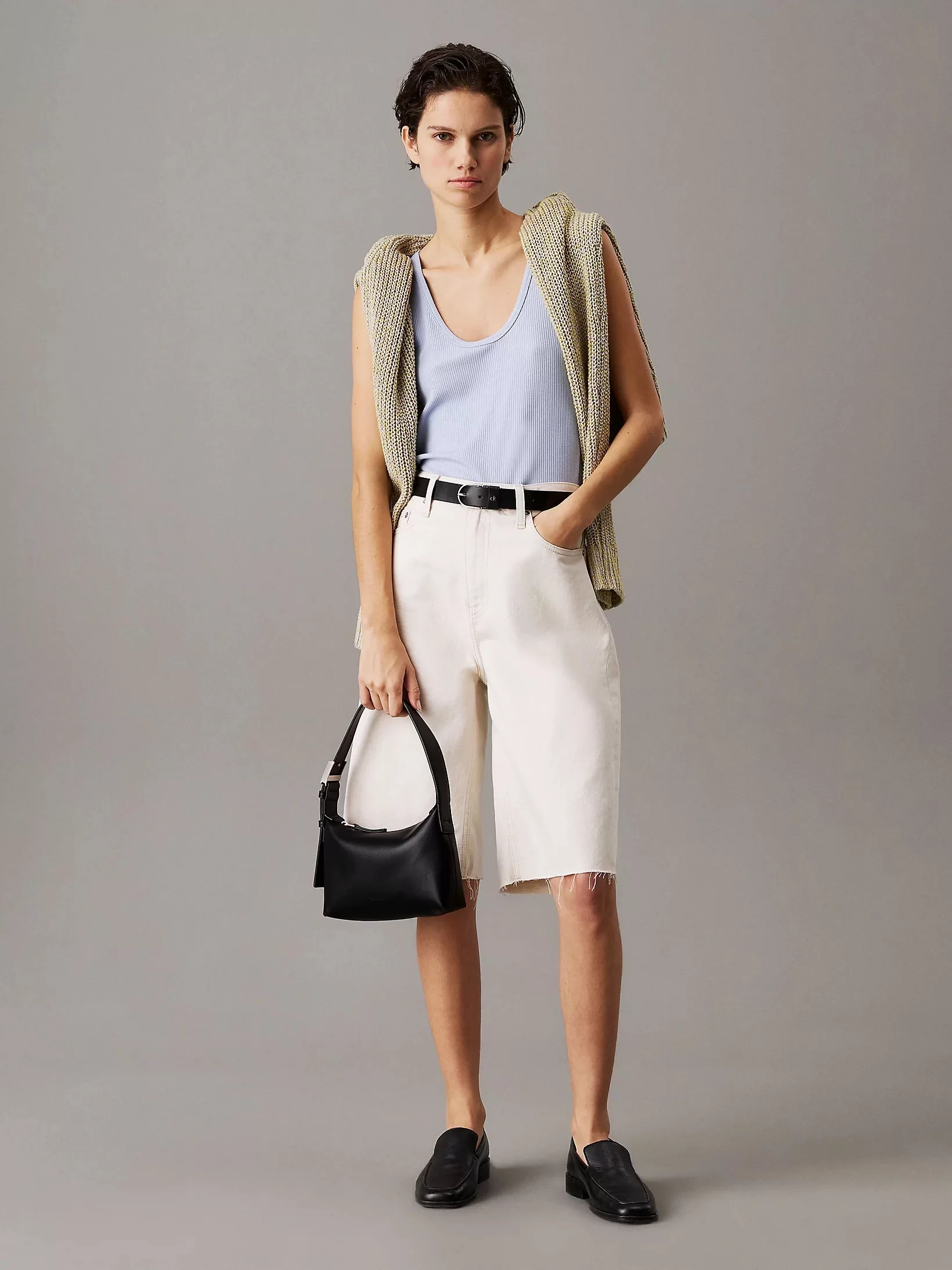 Calvin Klein Kadın Siyah Omuz Çantası K60K613027-BEH
