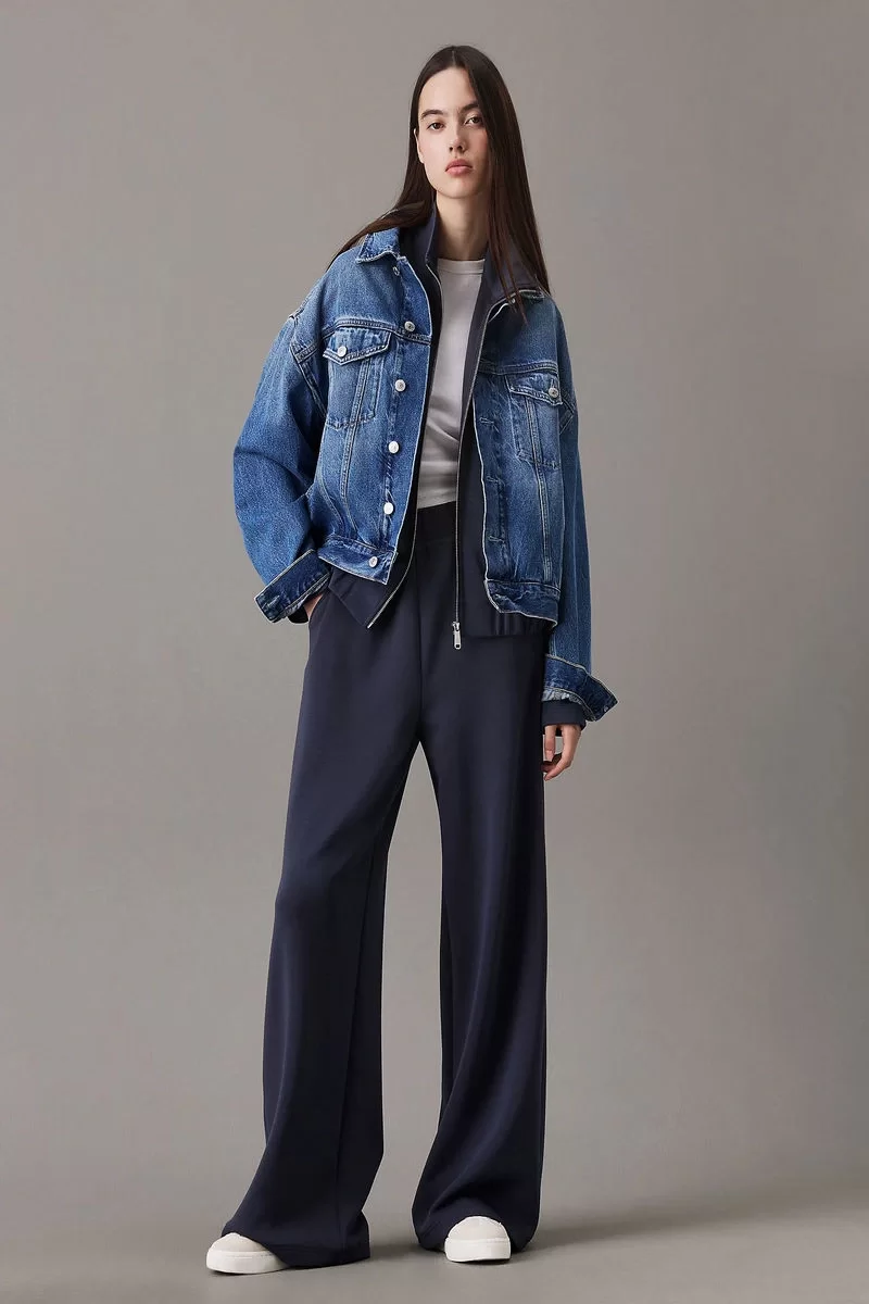 CK Jeans HEAVY MODAL STRAIGHT PANT Kadın  Eşofman Altı J20J225087-CGE