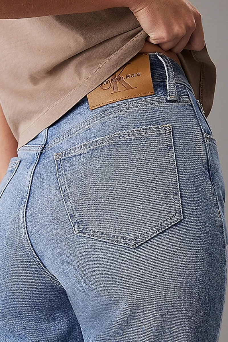 CK Jeans HIGH RISE STRAIGHT Kadın  Jeans J20J224501-1AA