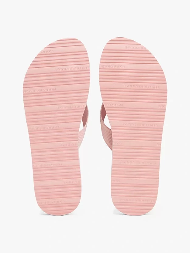 Tommy Hilfiger HILFIGER WEBBING BEACH SANDAL Kadın  Terlik FW0FW08515TQN