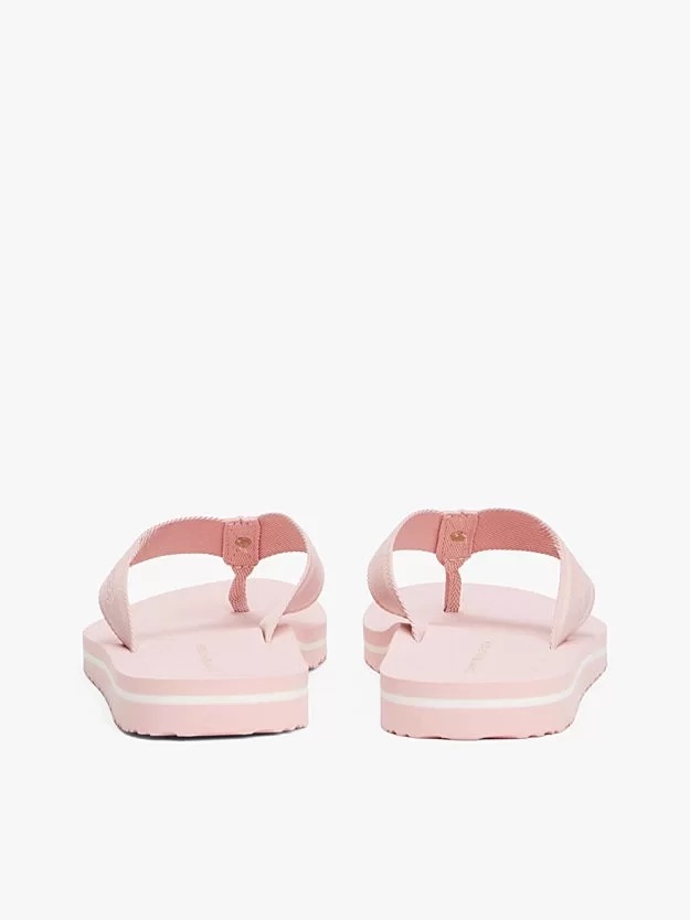 Tommy Hilfiger HILFIGER WEBBING BEACH SANDAL Kadın  Terlik FW0FW08515TQN