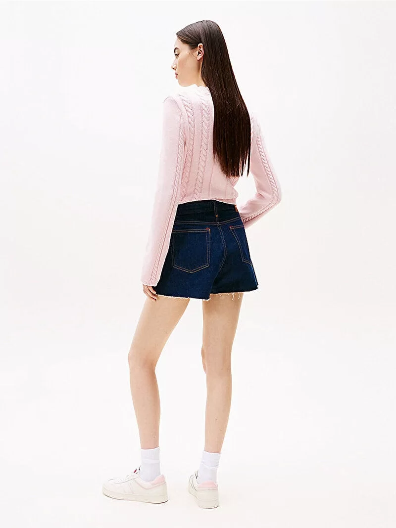 Tommy Jeans HOT PANT BF BI9056 Kadın  Şort DW0DW200941BK