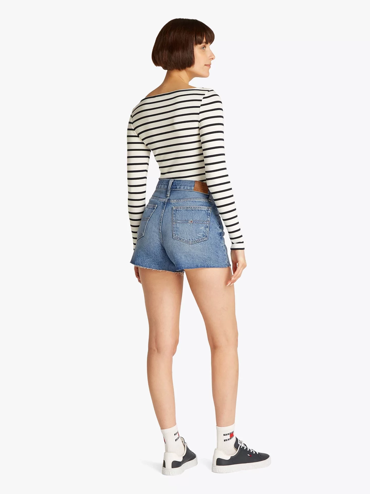 Tommy Jeans Kadın Açık Mavi Denim Şort