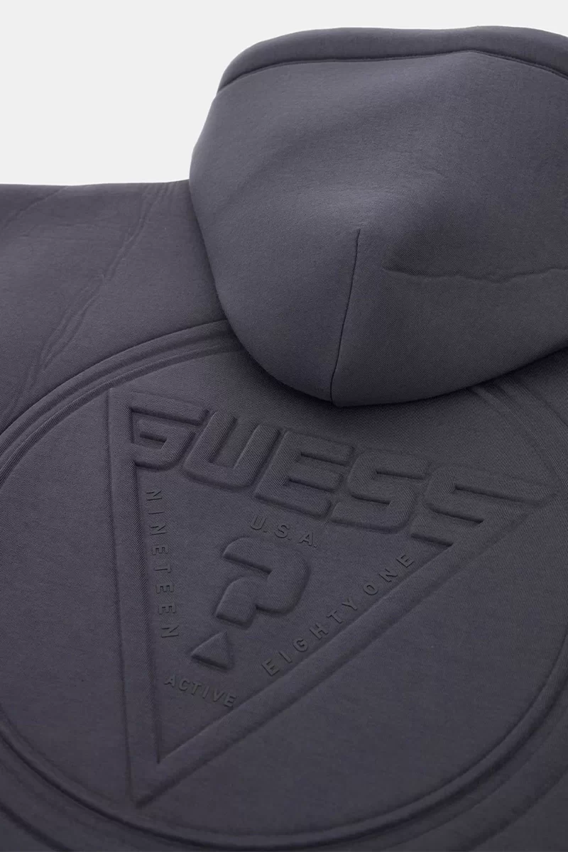 Guess IMAI HOODIE ZIPPED S Erkek Gri Ceket Z4BQ08FL044-G9D2
