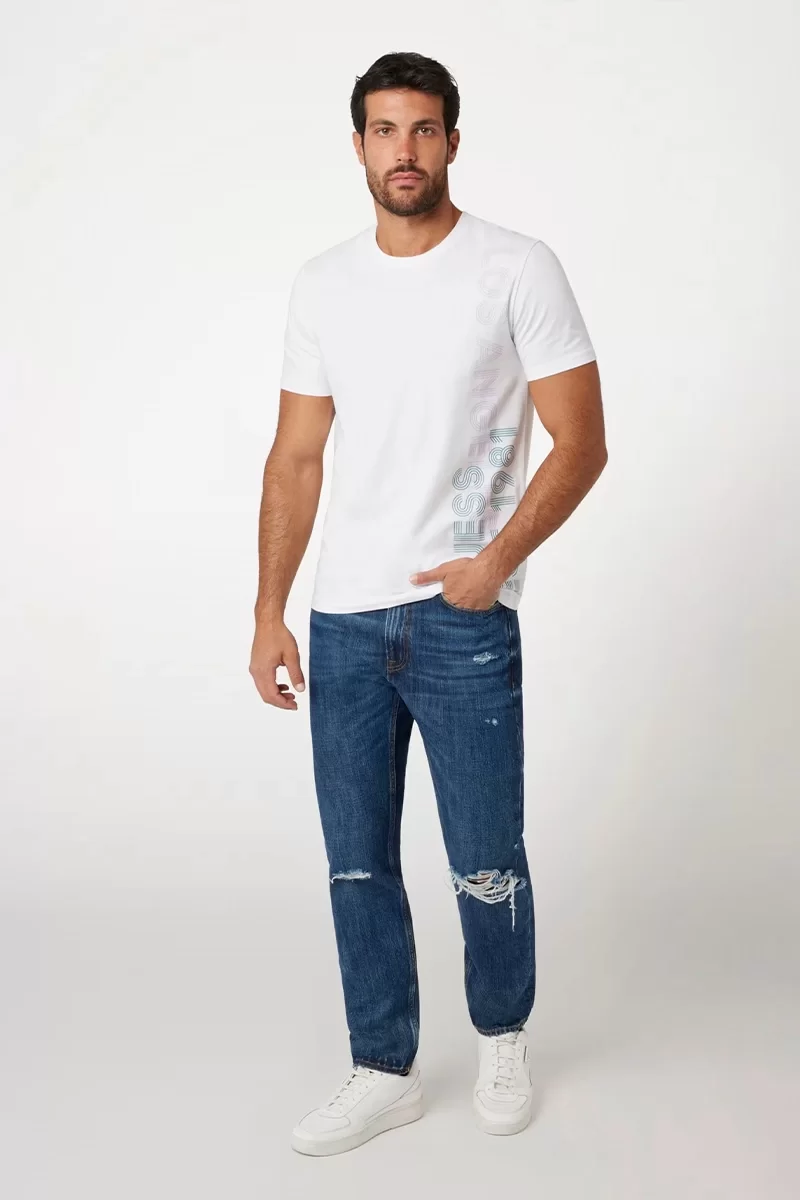 Guess James Erkek Mavi Jeans M4YA14D5DH1-B0L1