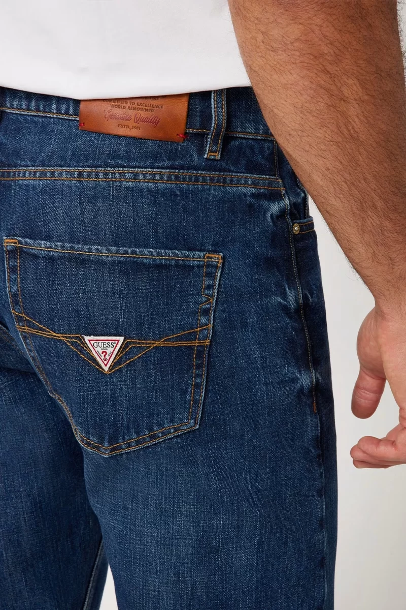 Guess James Erkek Mavi Jeans M4YA14D5DH1-B0L1